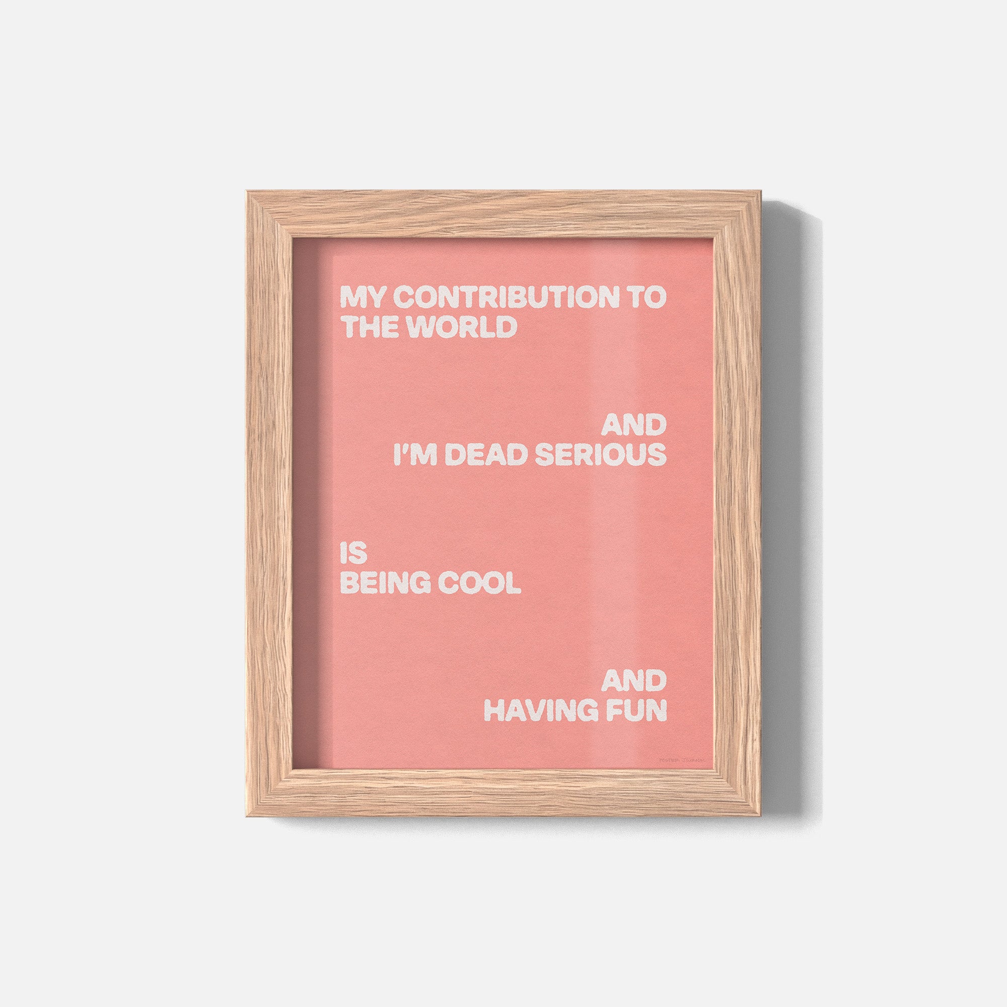 SERIOUS PRINT