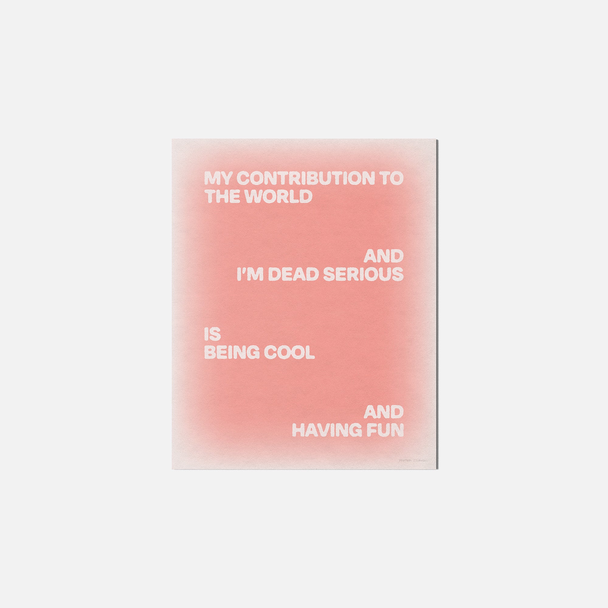 SERIOUS PRINT