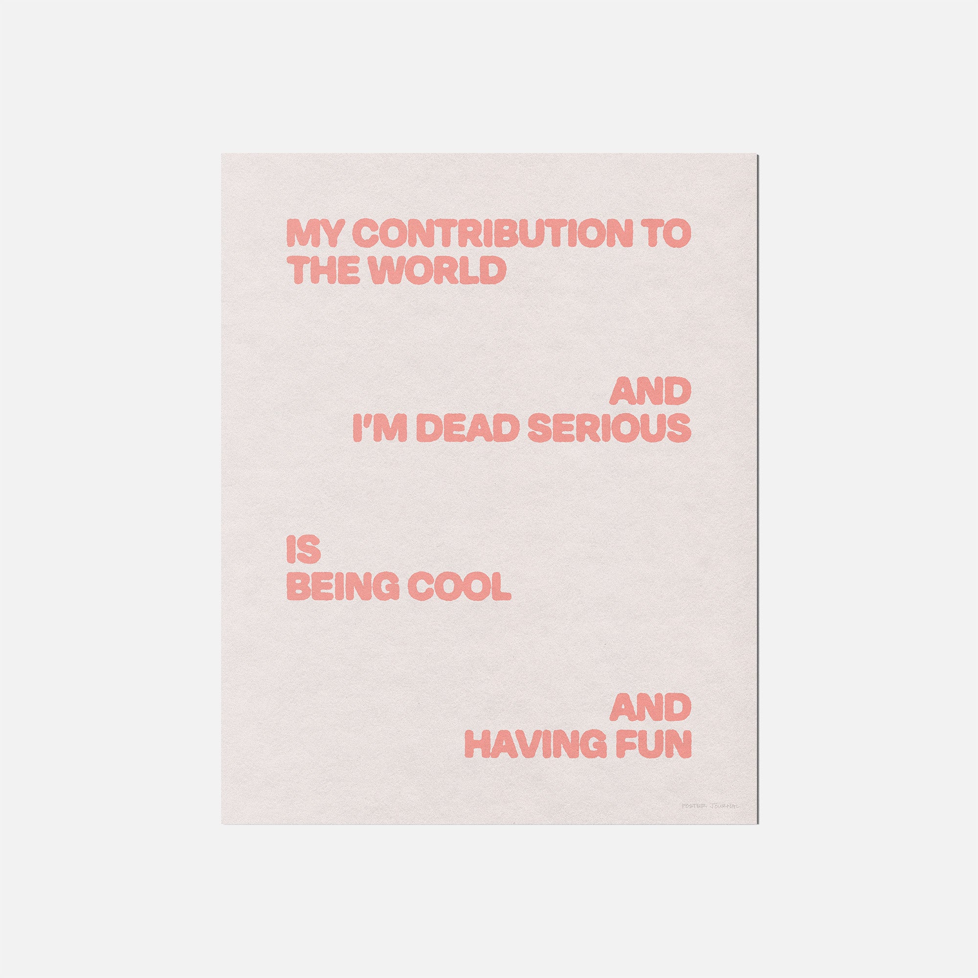 SERIOUS PRINT