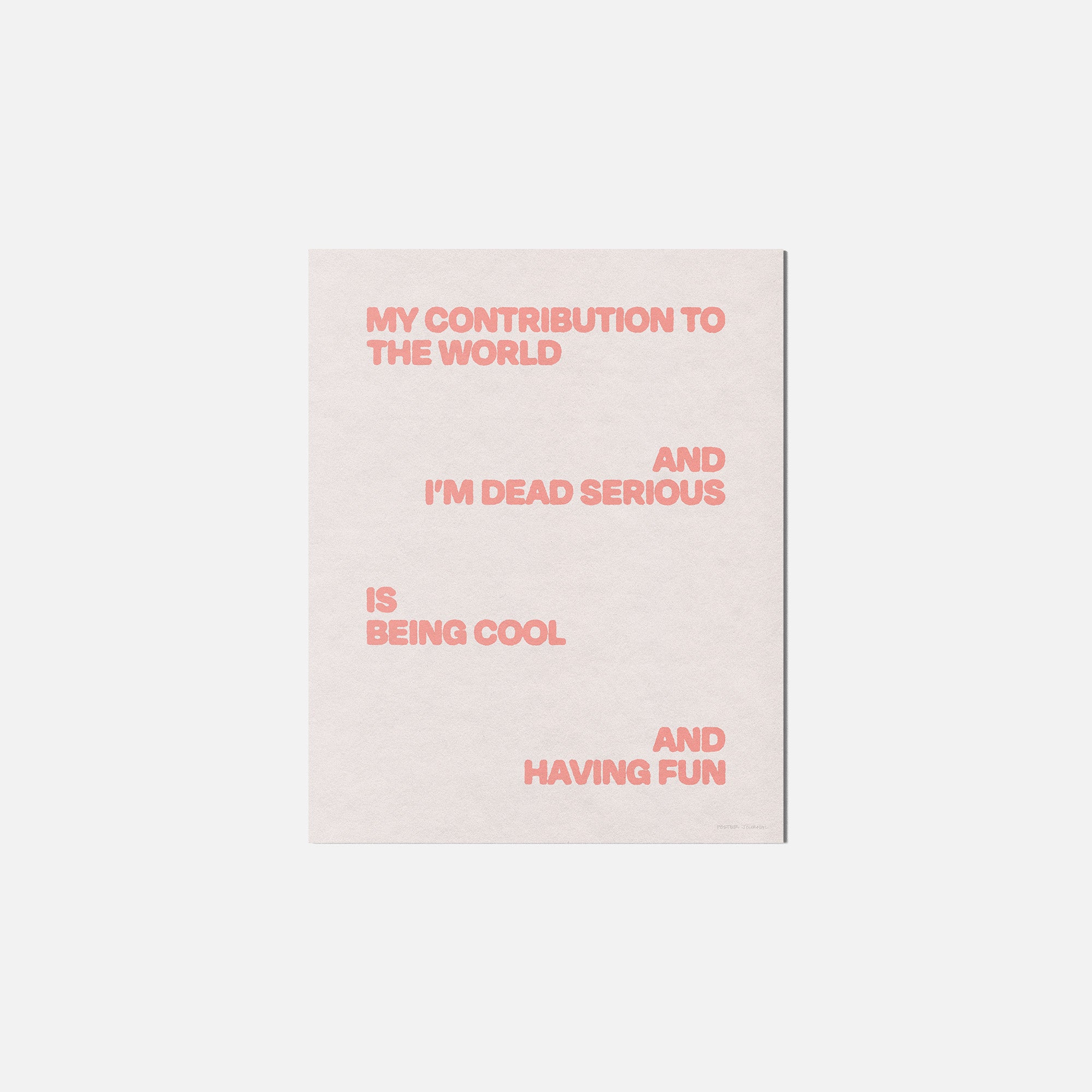 SERIOUS PRINT