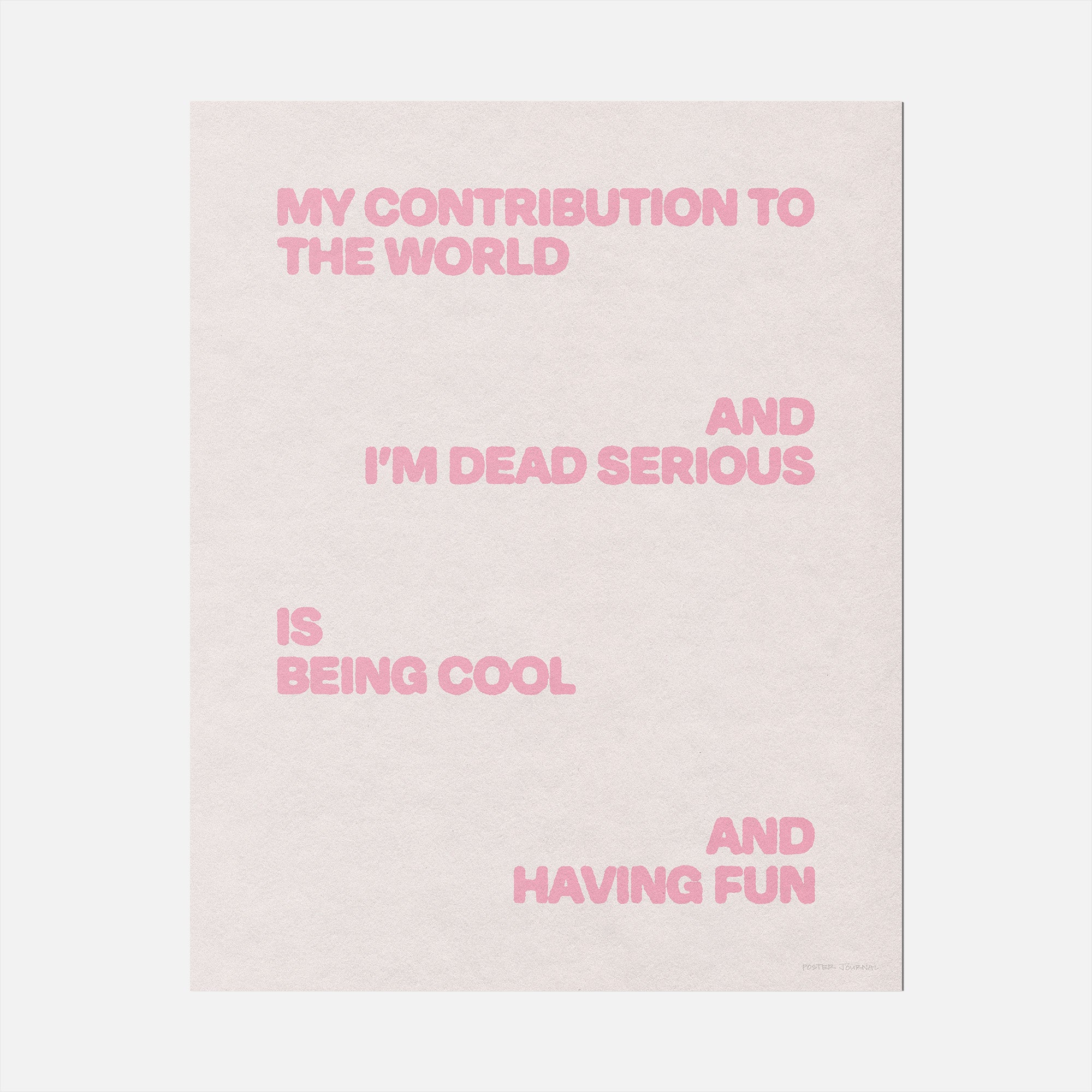 SERIOUS PRINT