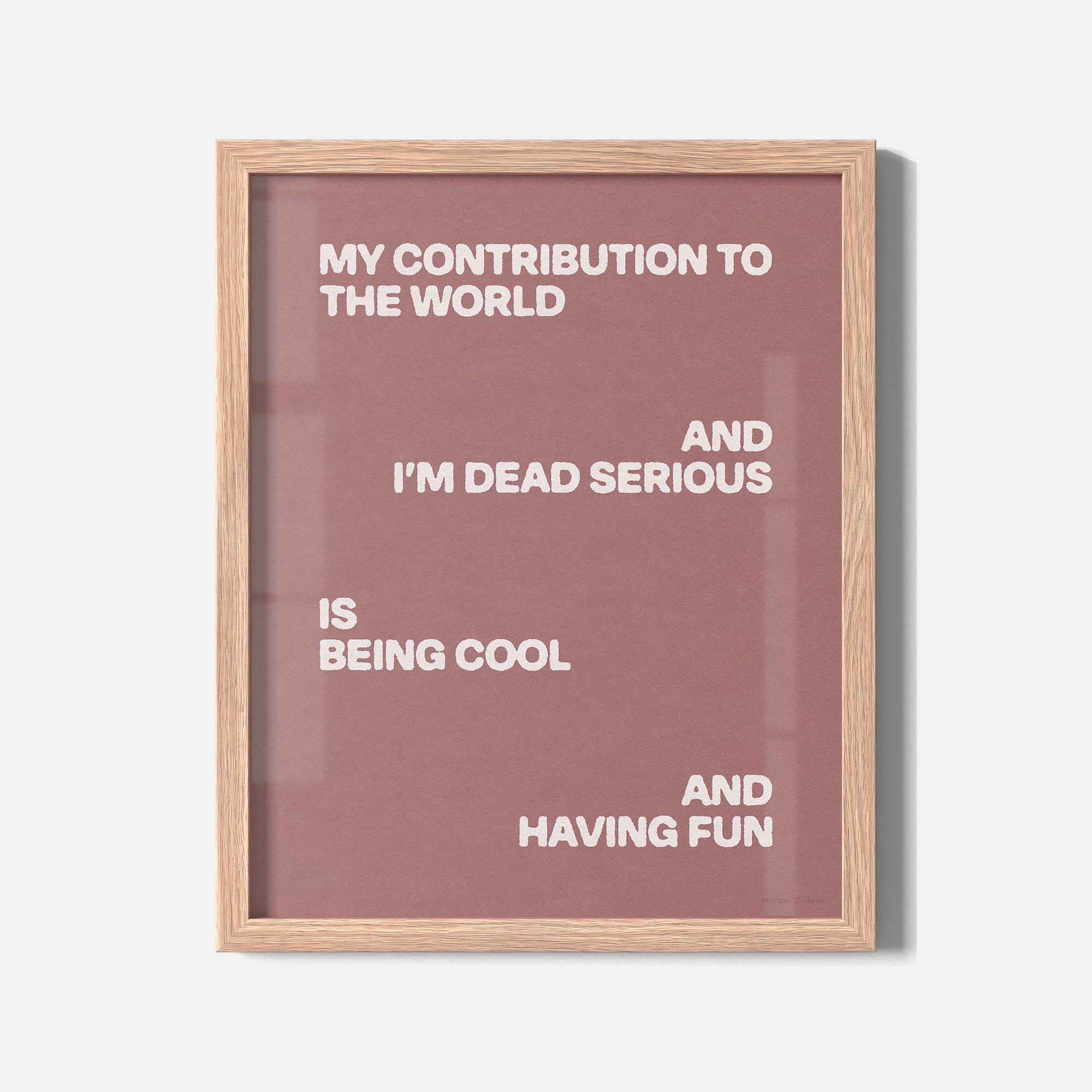 SERIOUS PRINT