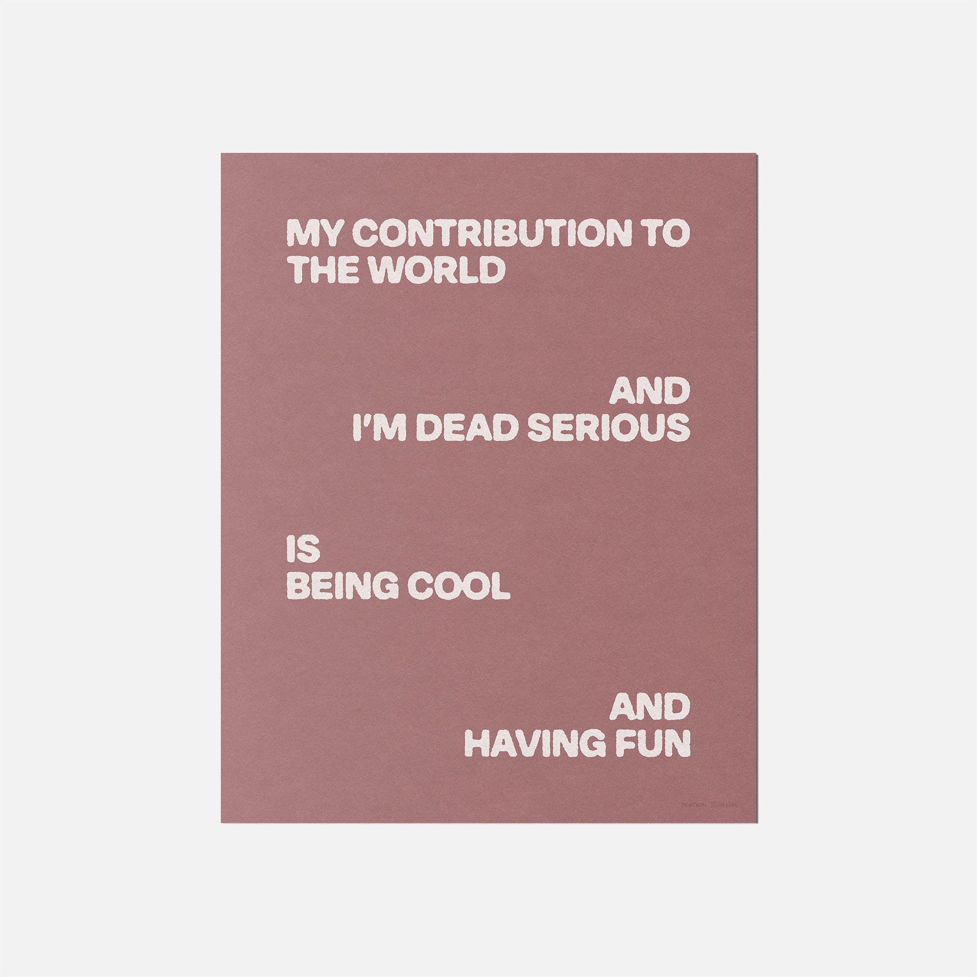 SERIOUS PRINT
