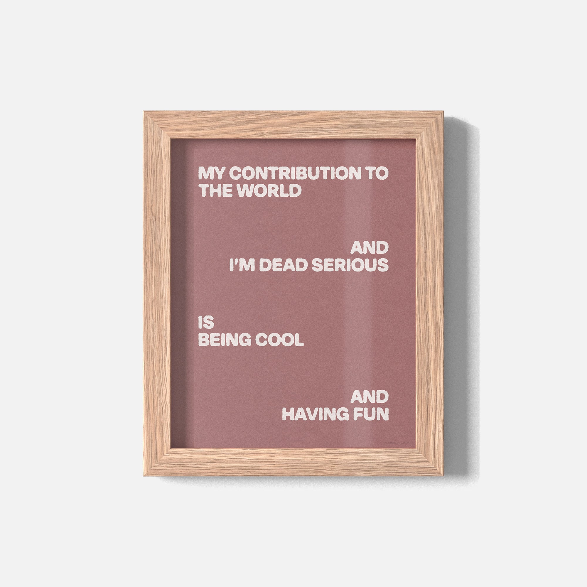 SERIOUS PRINT