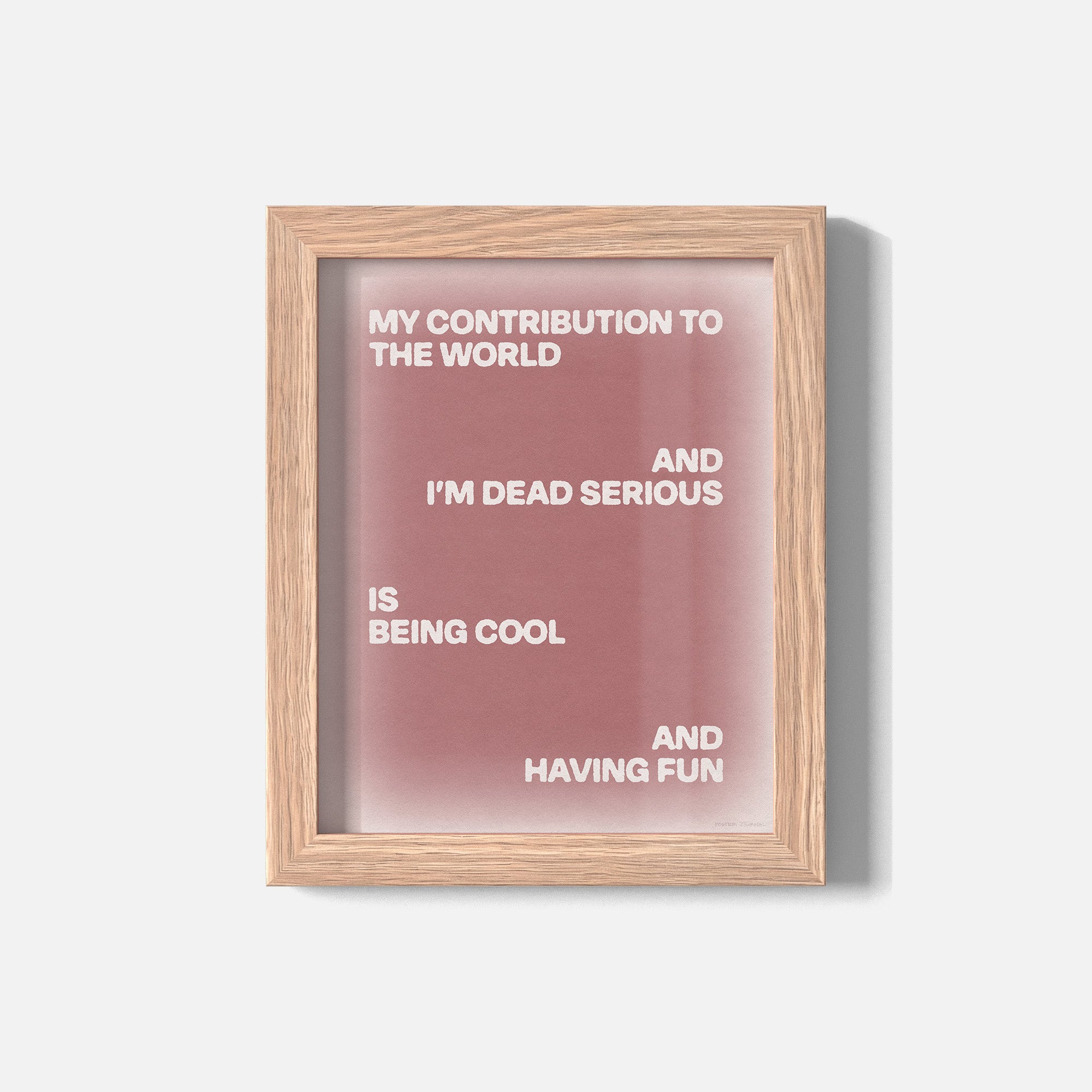 SERIOUS PRINT