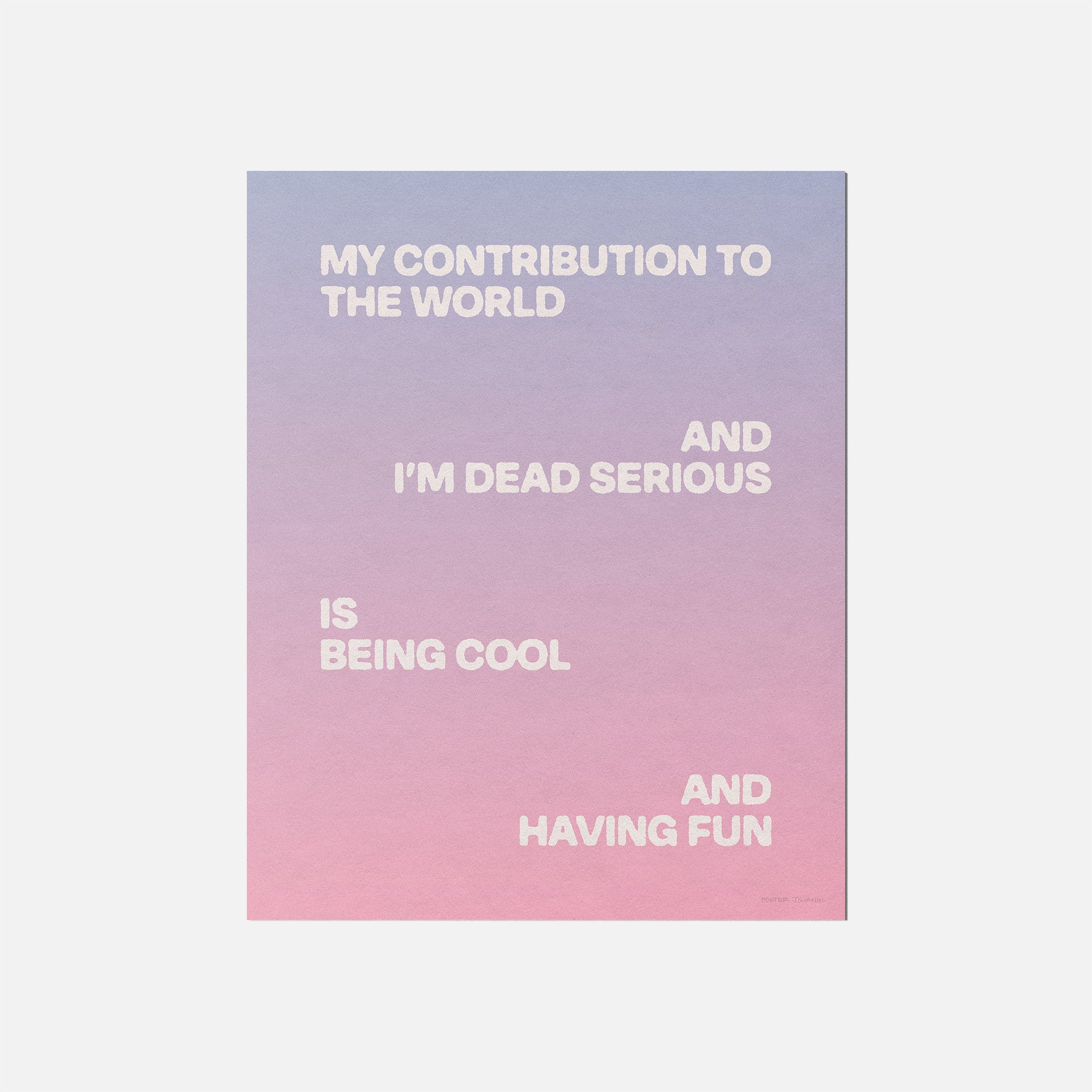 SERIOUS PRINT