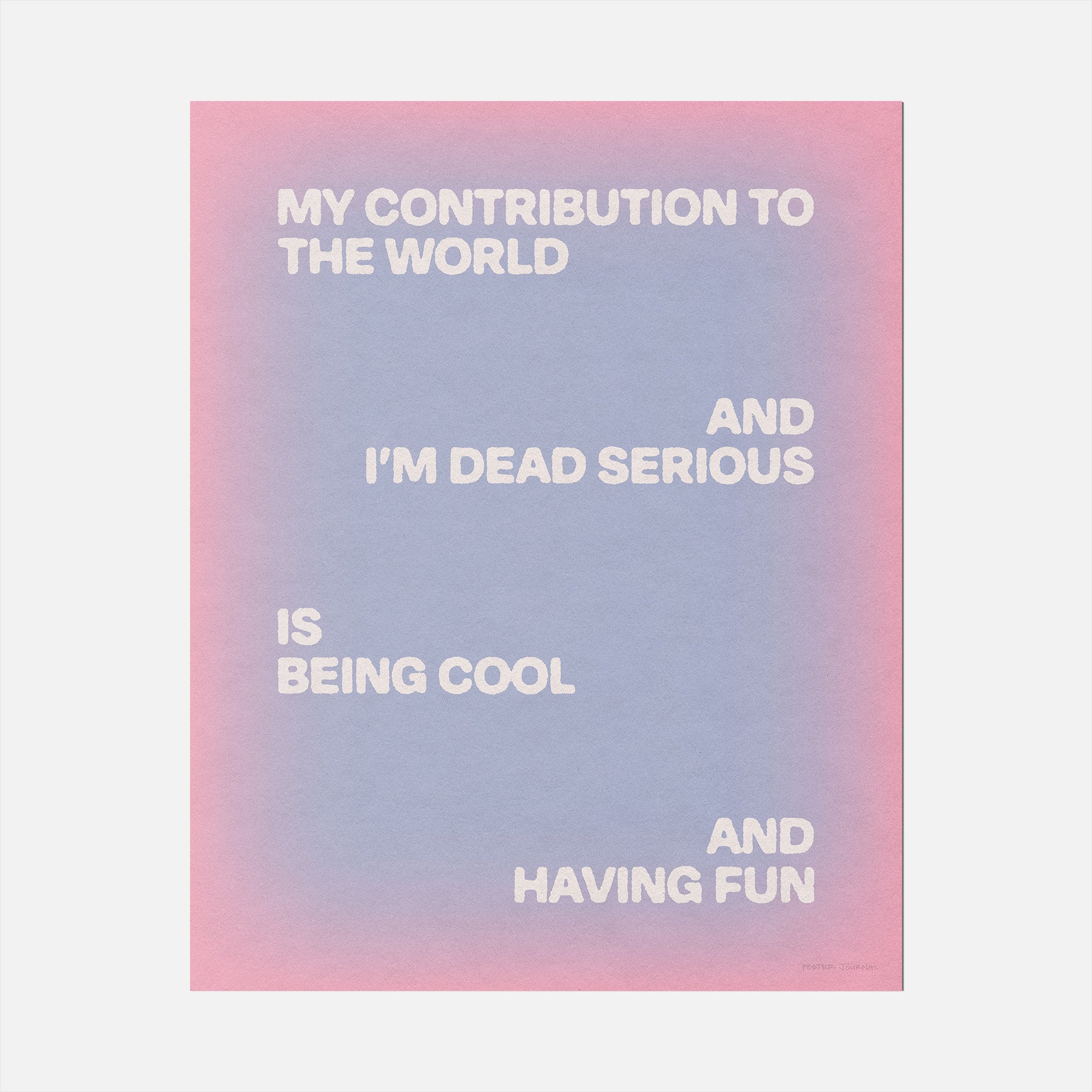 SERIOUS PRINT