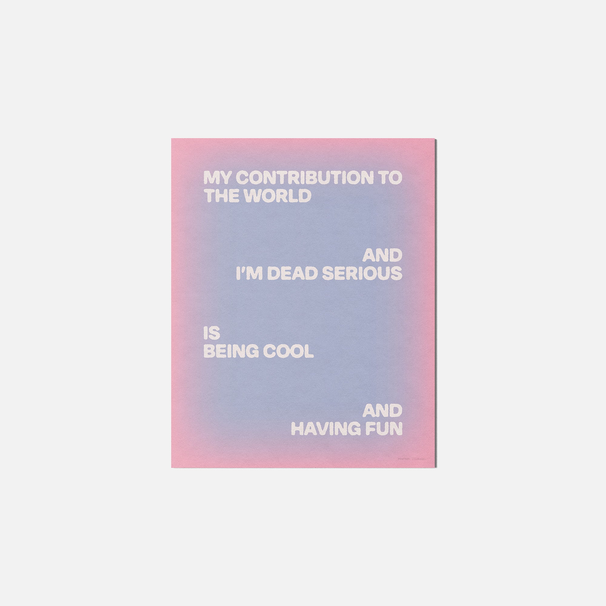 SERIOUS PRINT