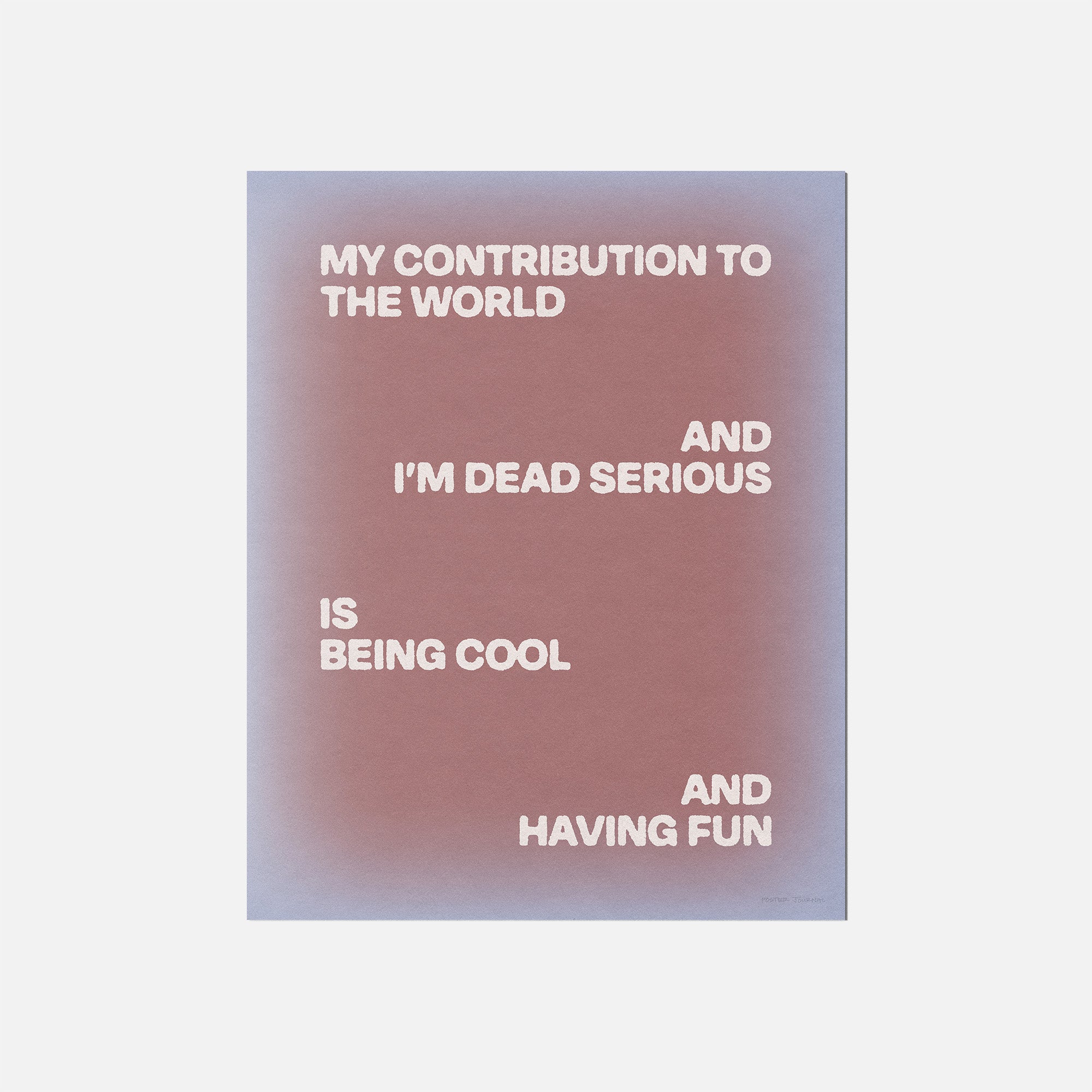 SERIOUS PRINT
