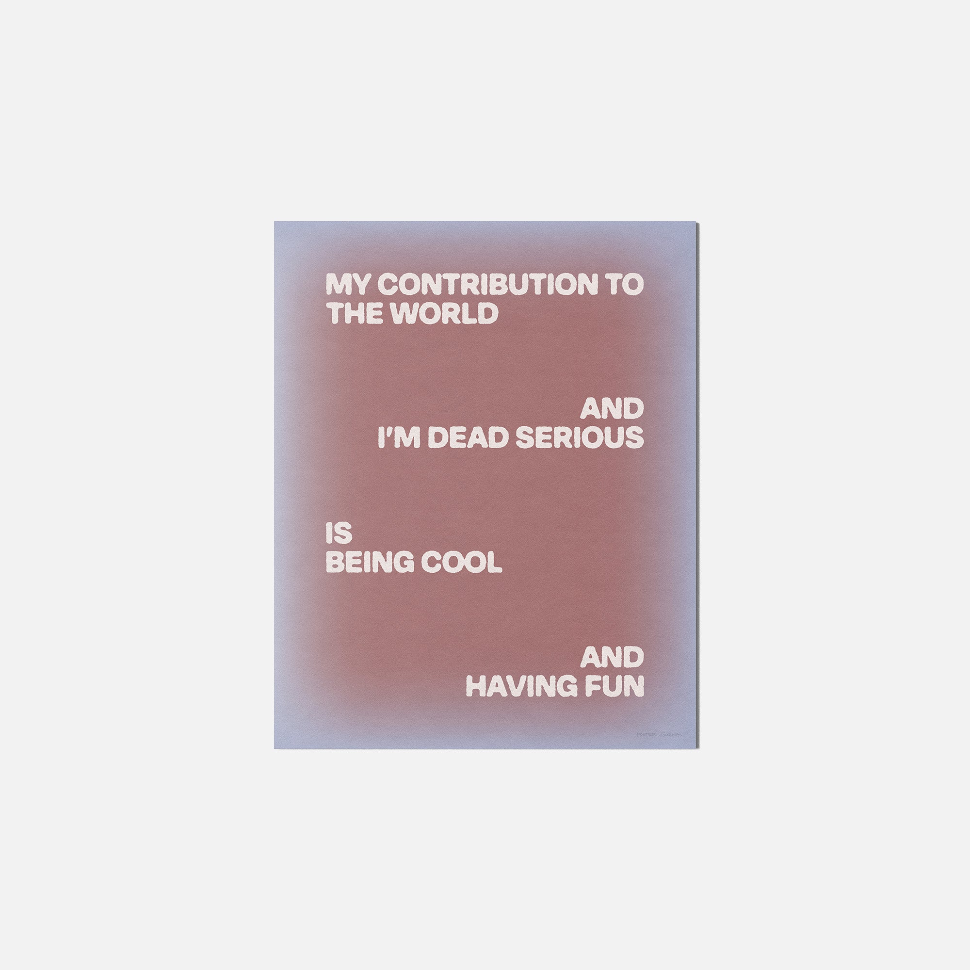 SERIOUS PRINT