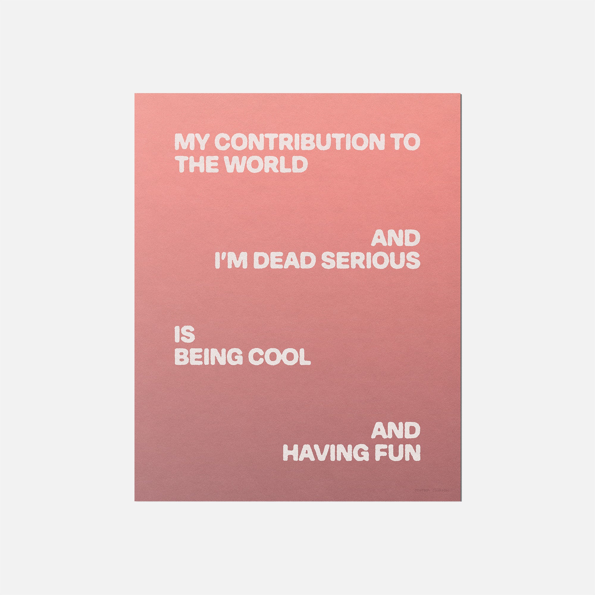 SERIOUS PRINT