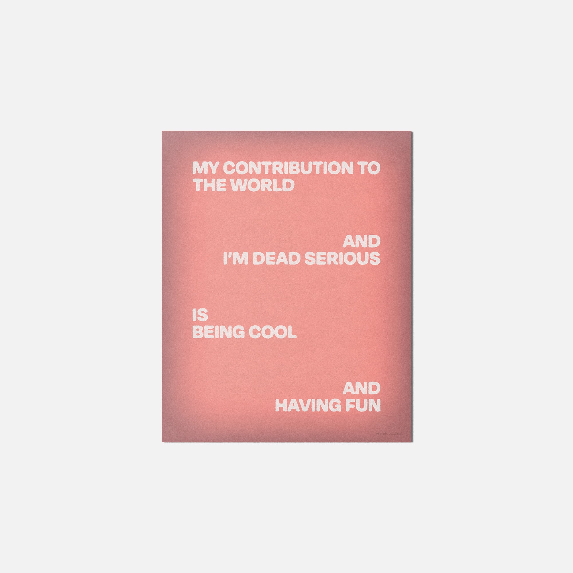SERIOUS PRINT