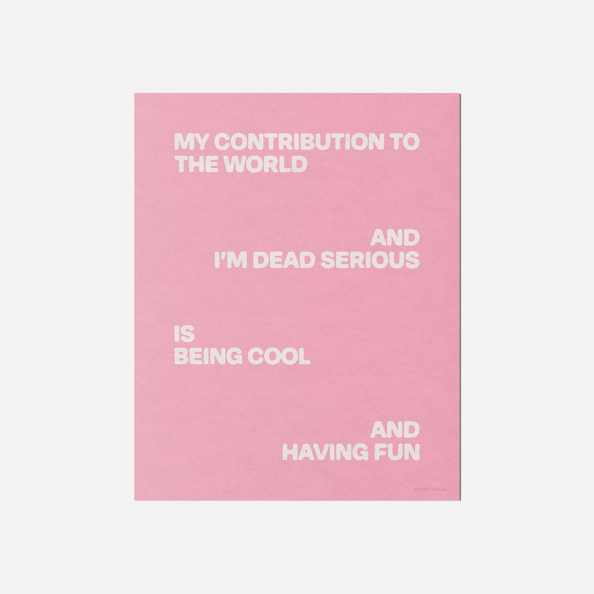 SERIOUS PRINT