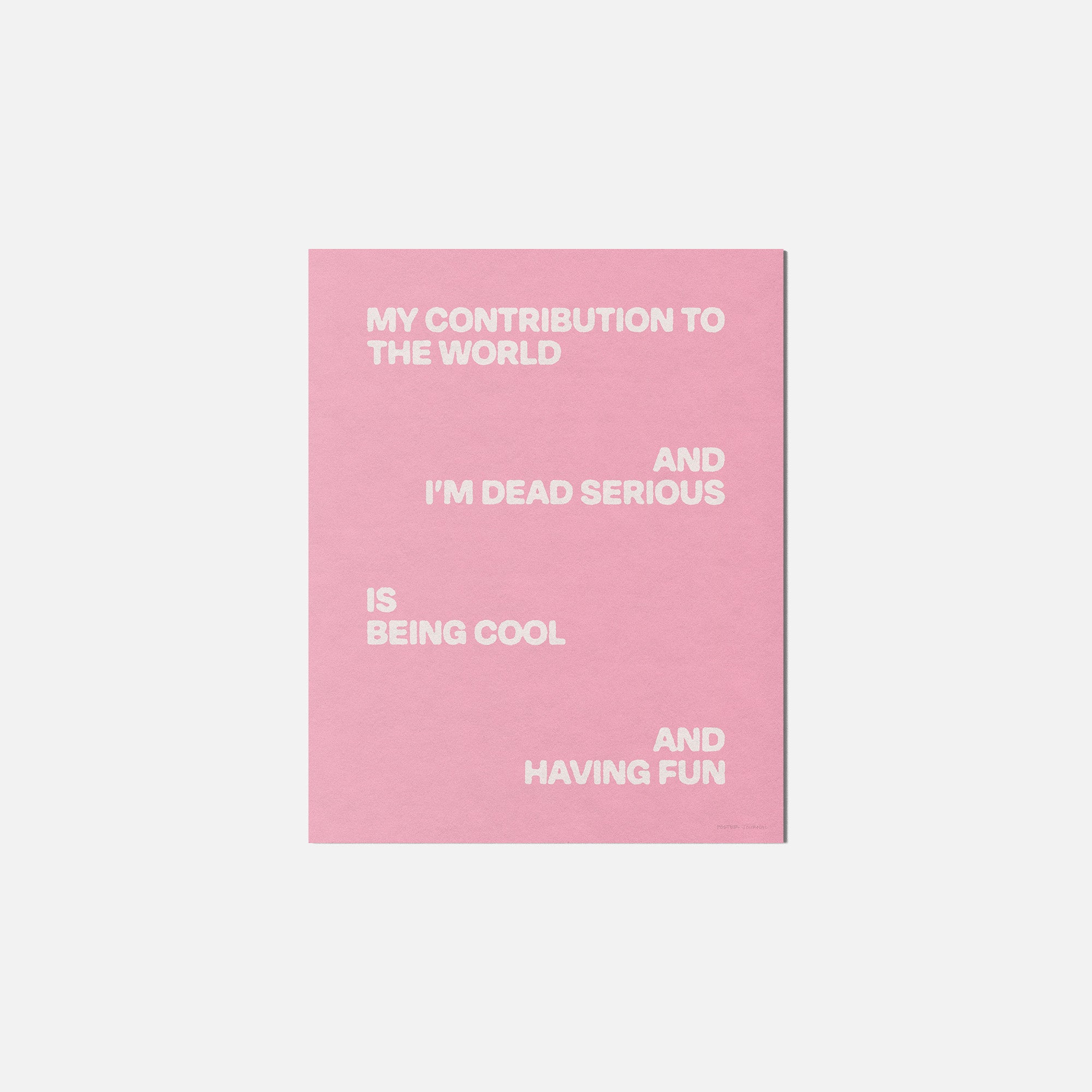 SERIOUS PRINT