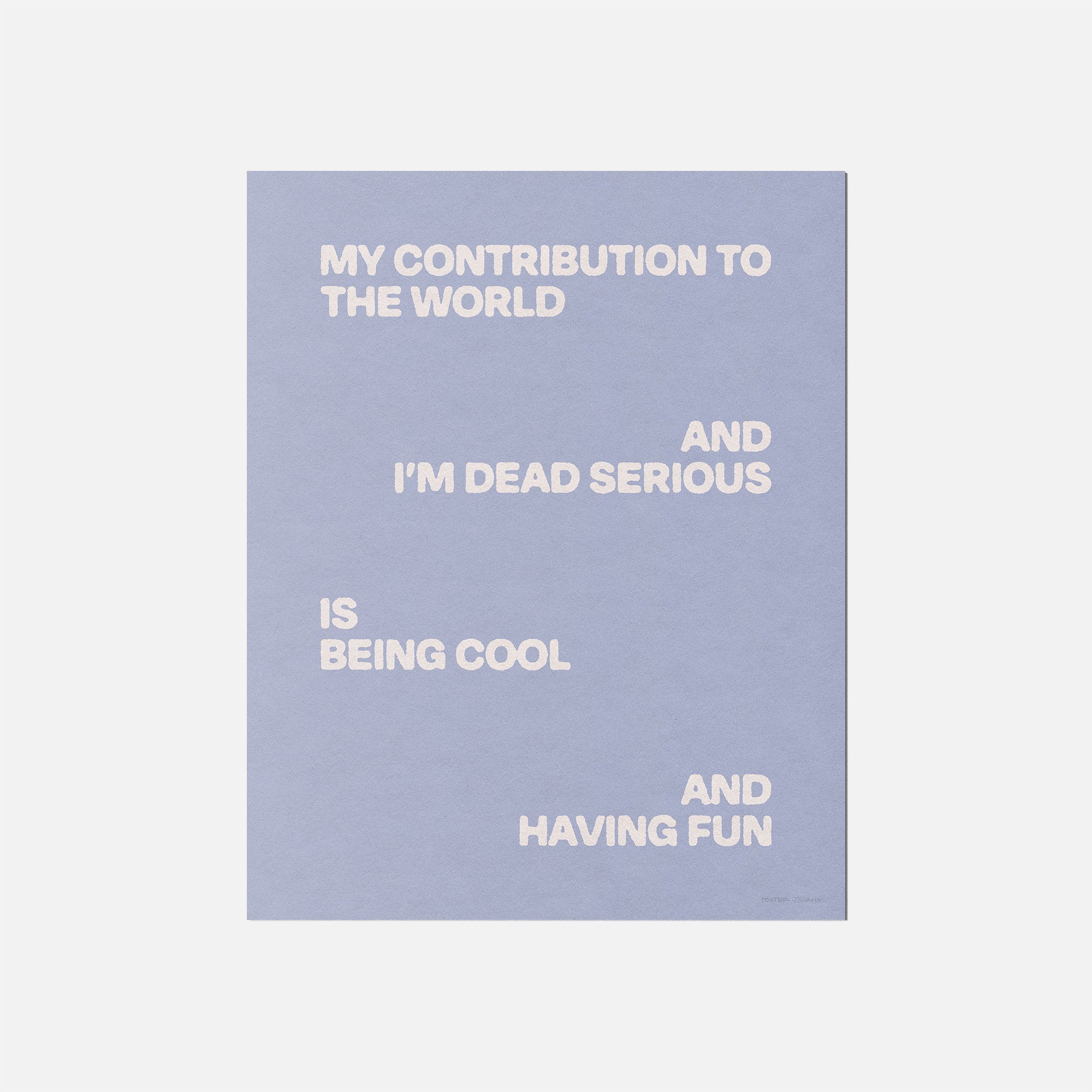 SERIOUS PRINT