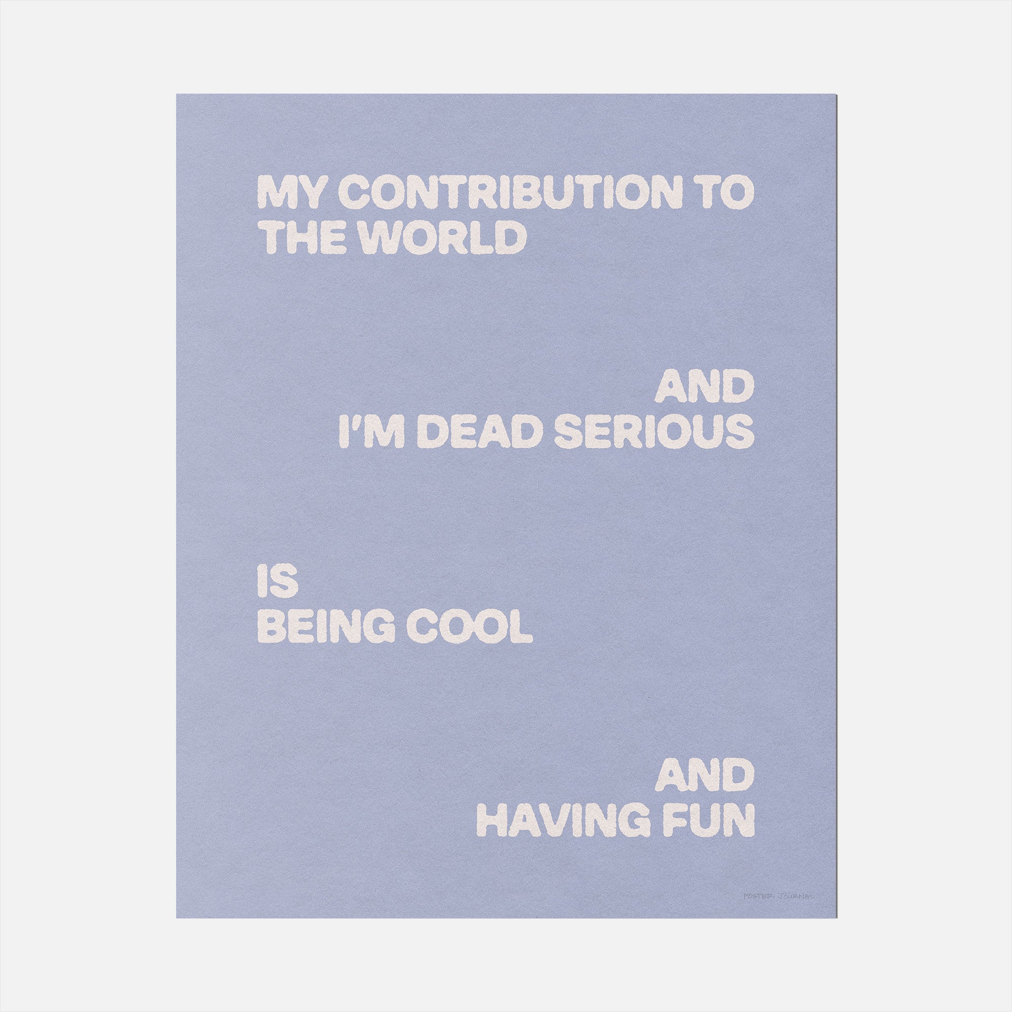 SERIOUS PRINT
