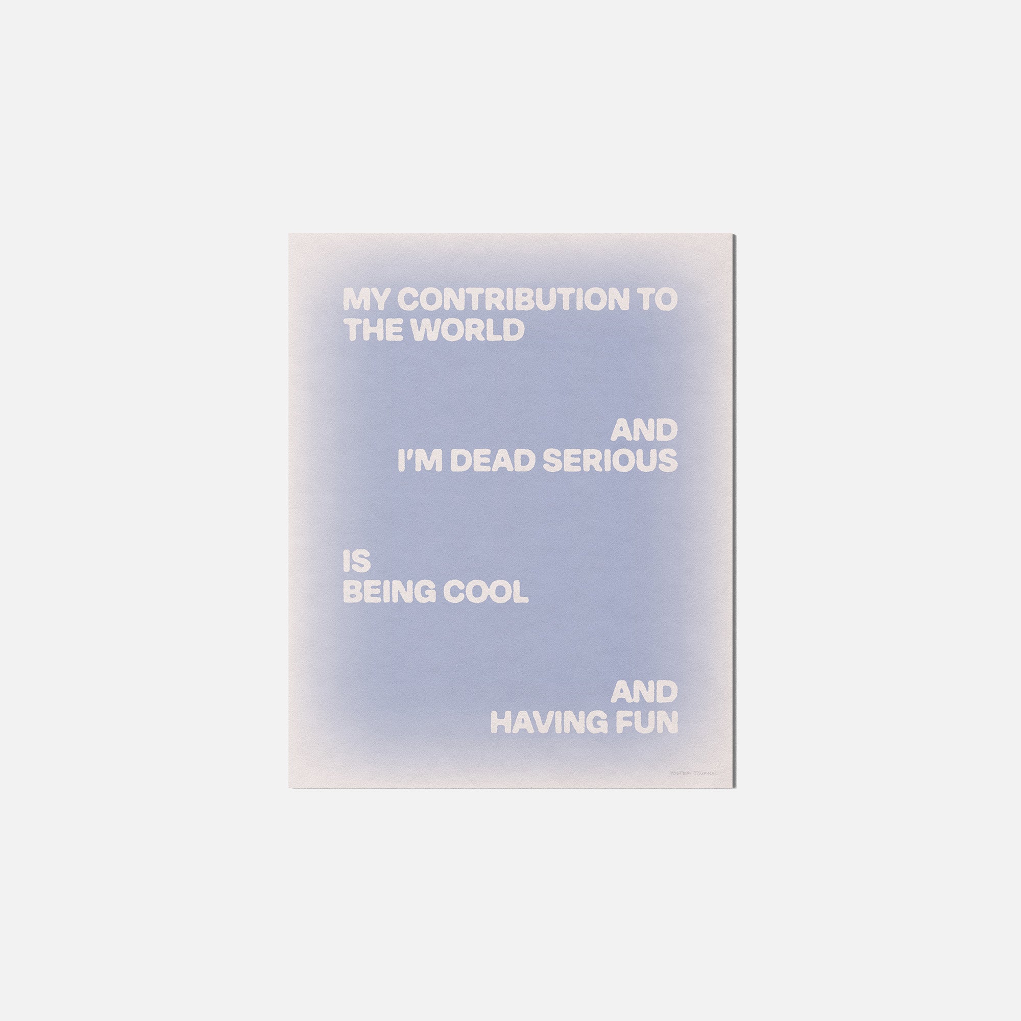 SERIOUS PRINT