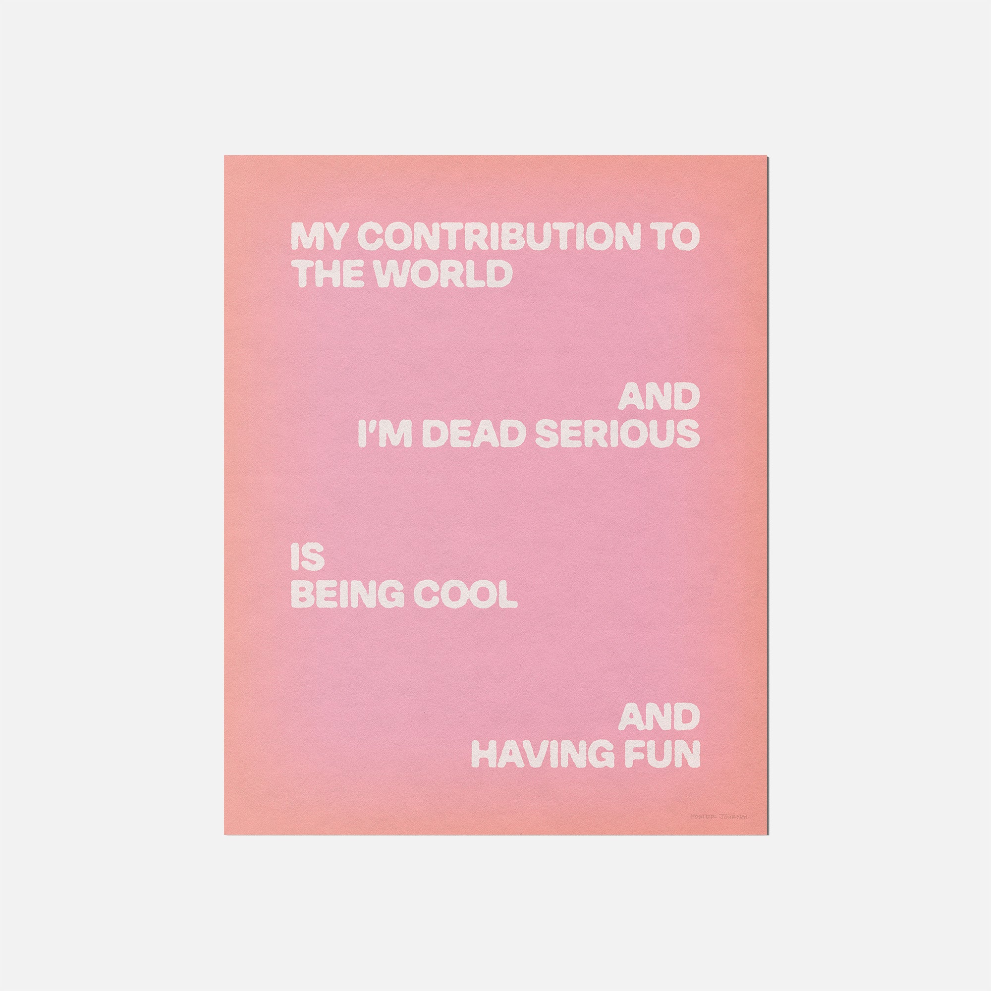 SERIOUS PRINT