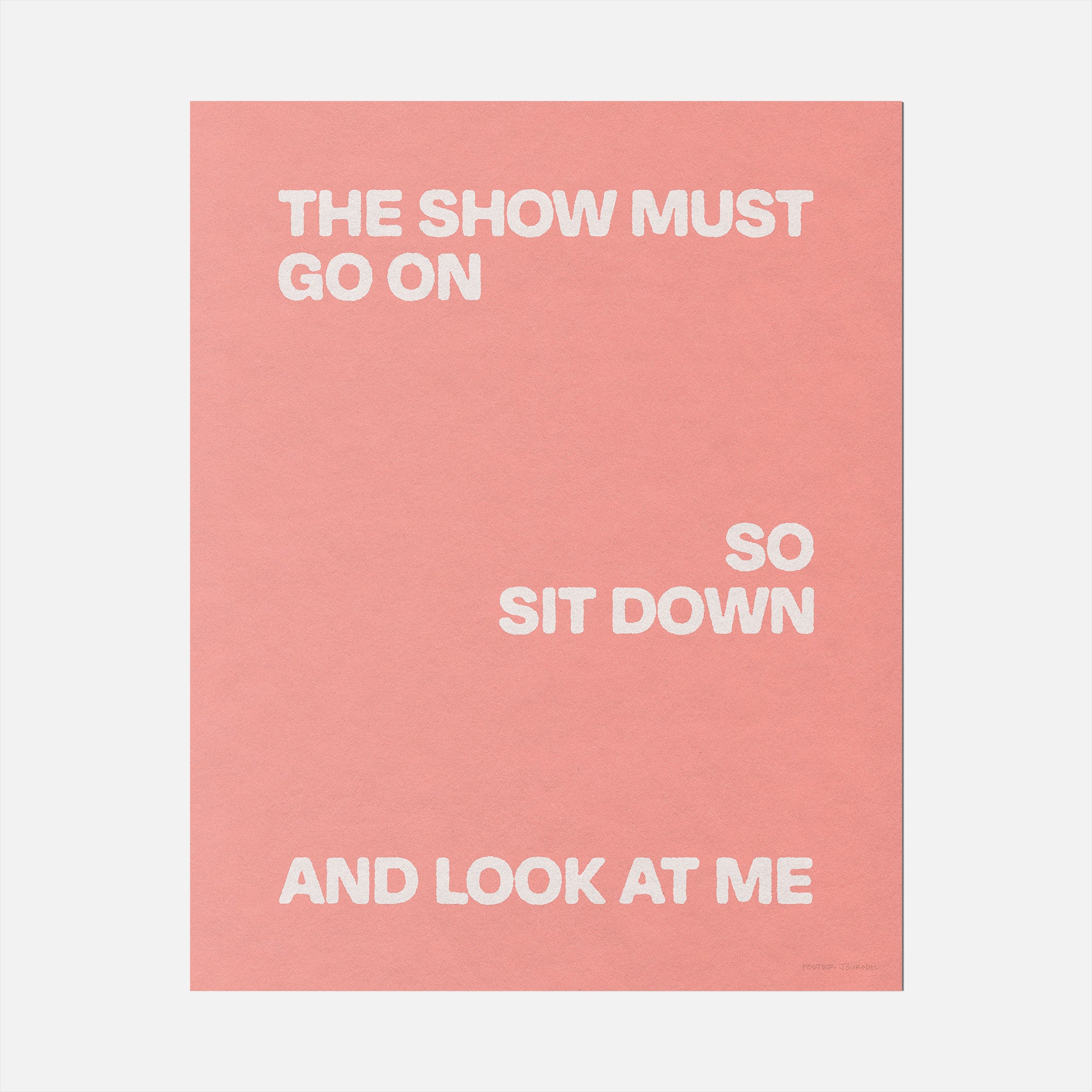 SHOW PRINT