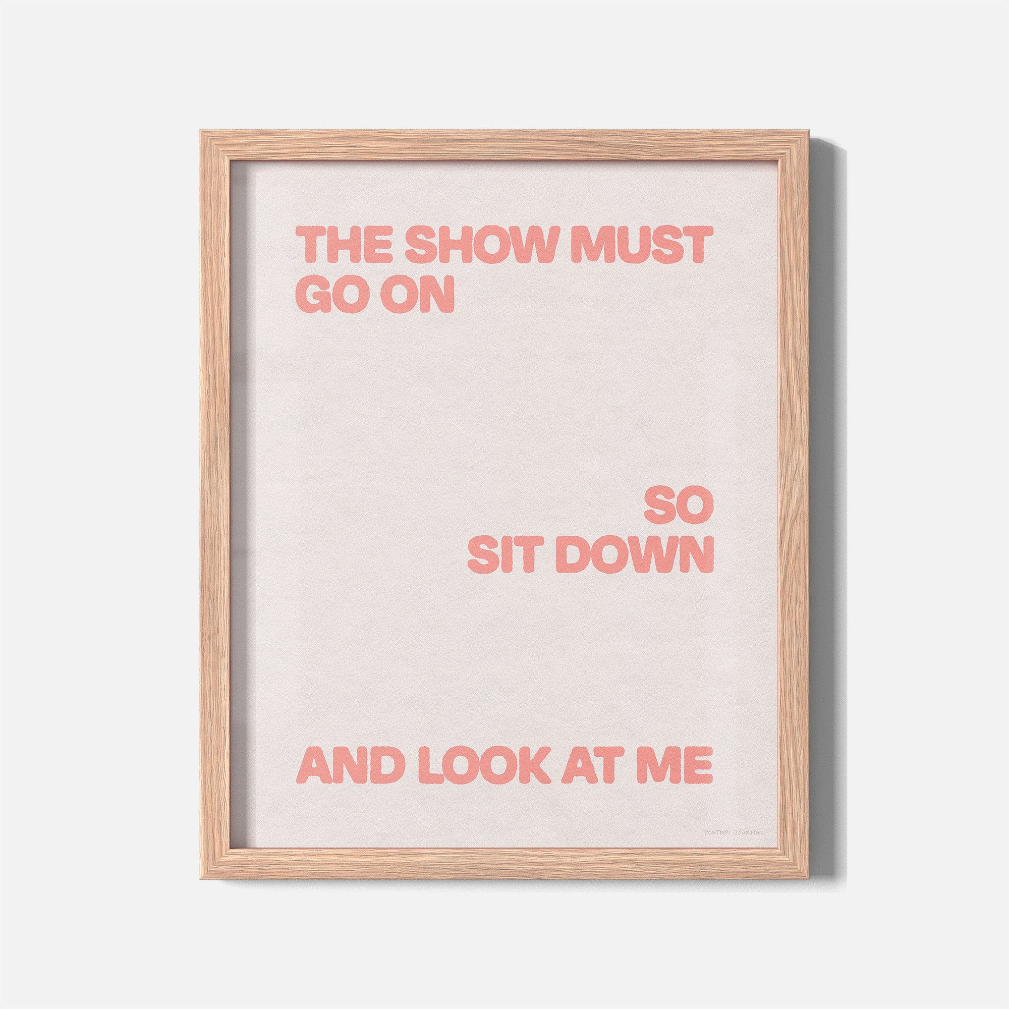 SHOW PRINT