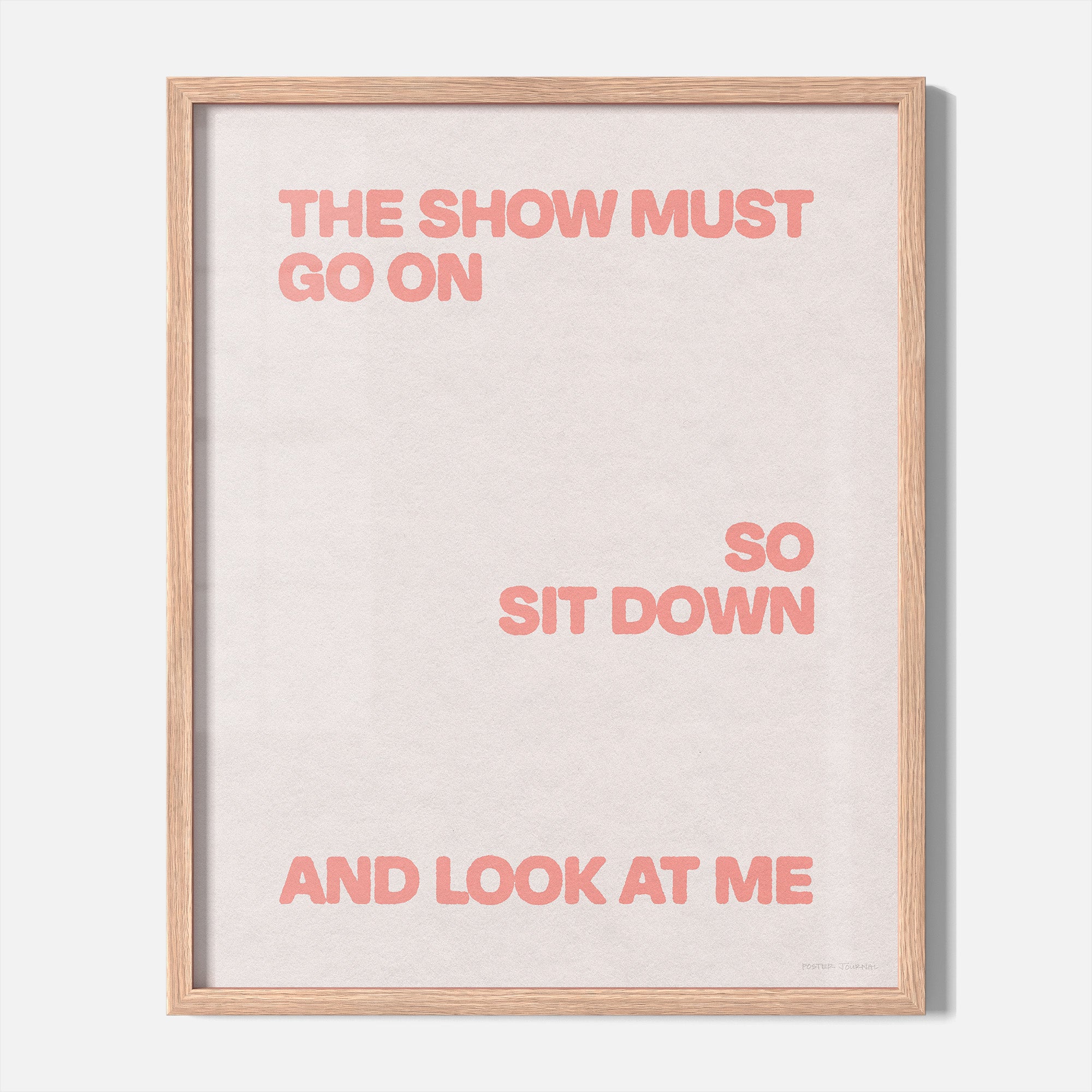 SHOW PRINT