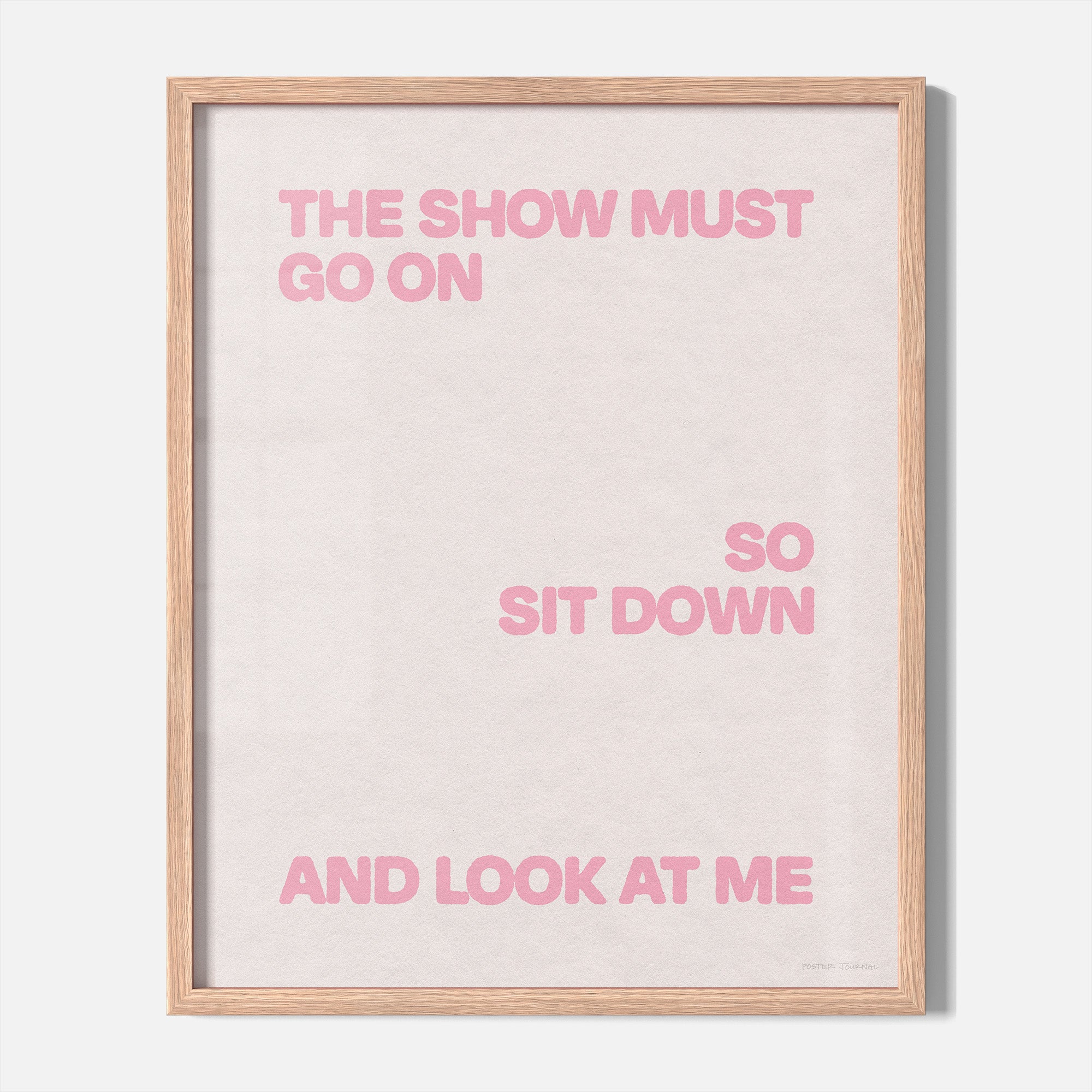 SHOW PRINT