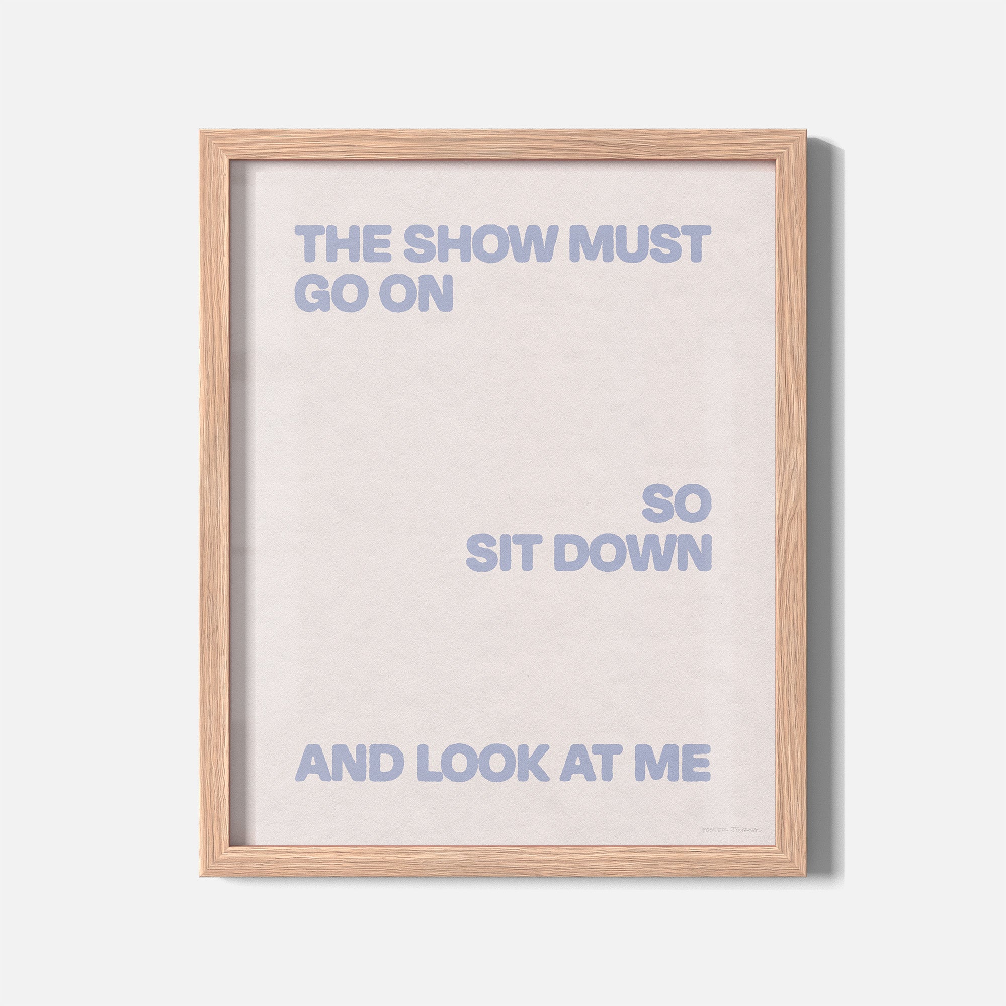 SHOW PRINT