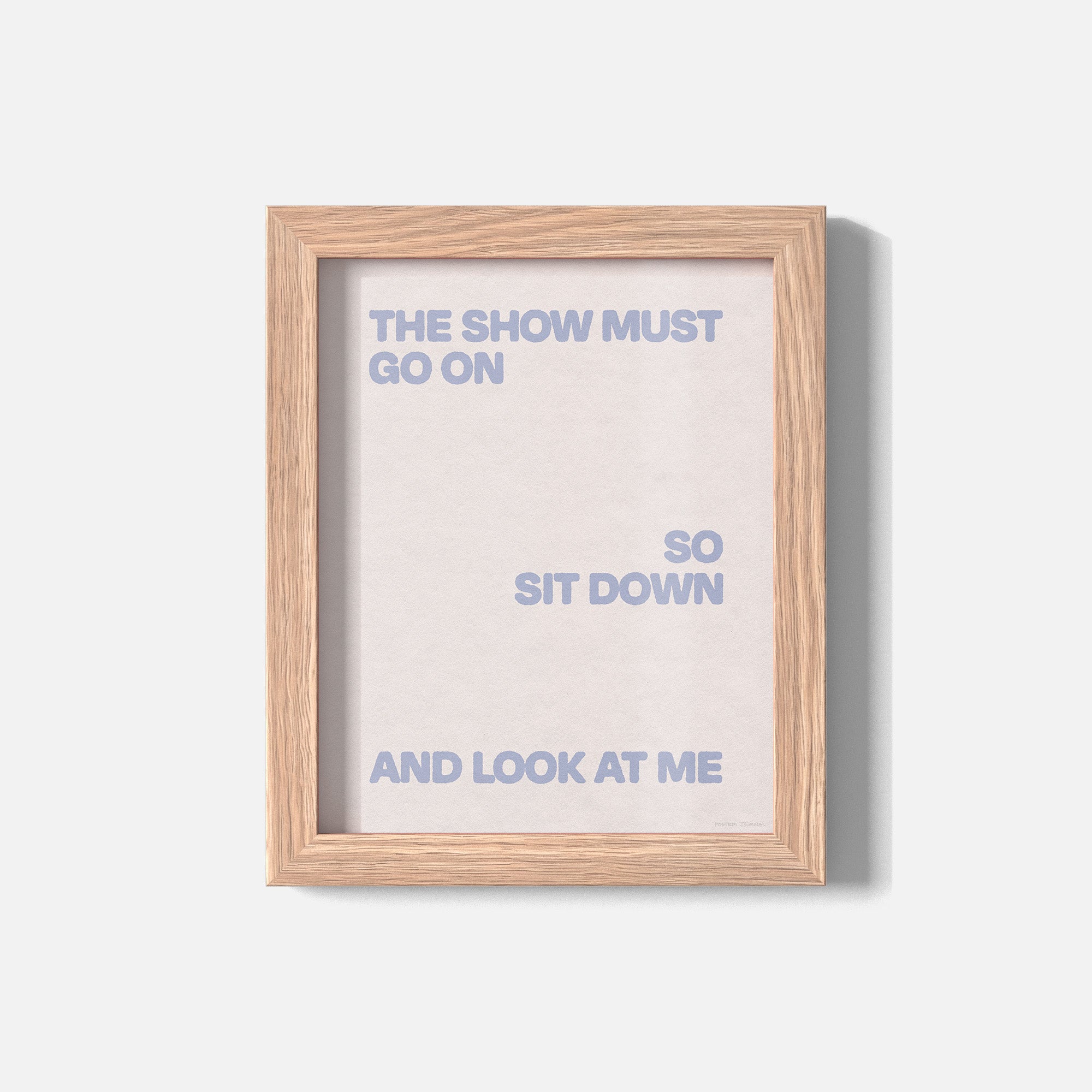 SHOW PRINT