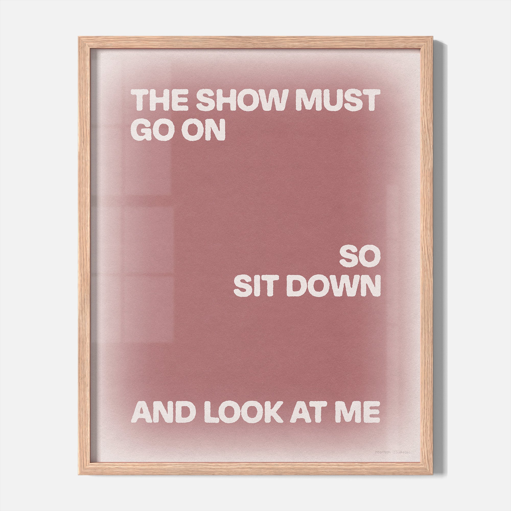 SHOW PRINT