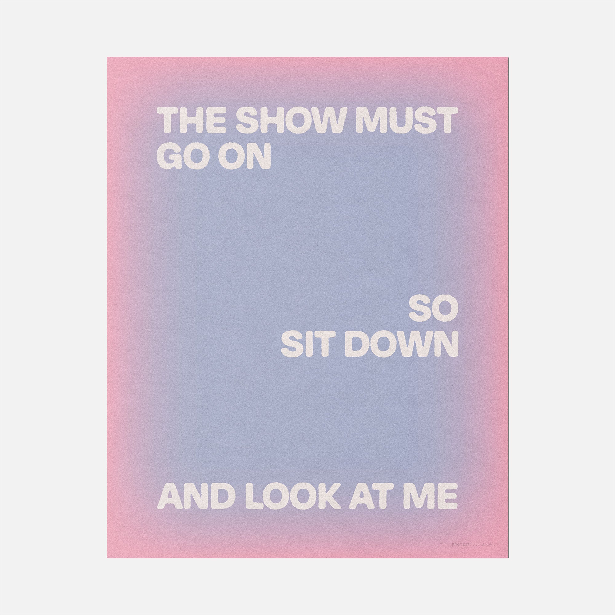SHOW PRINT