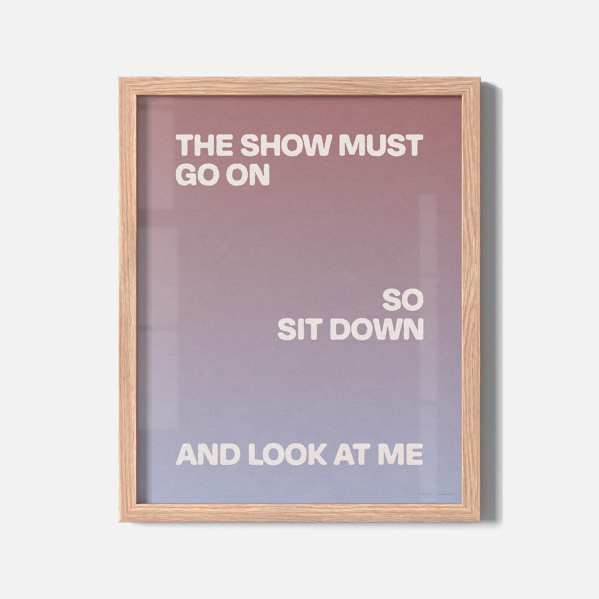 SHOW PRINT