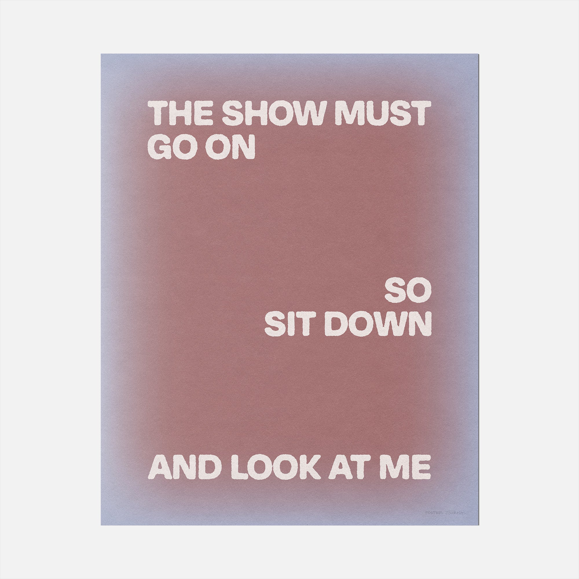 SHOW PRINT