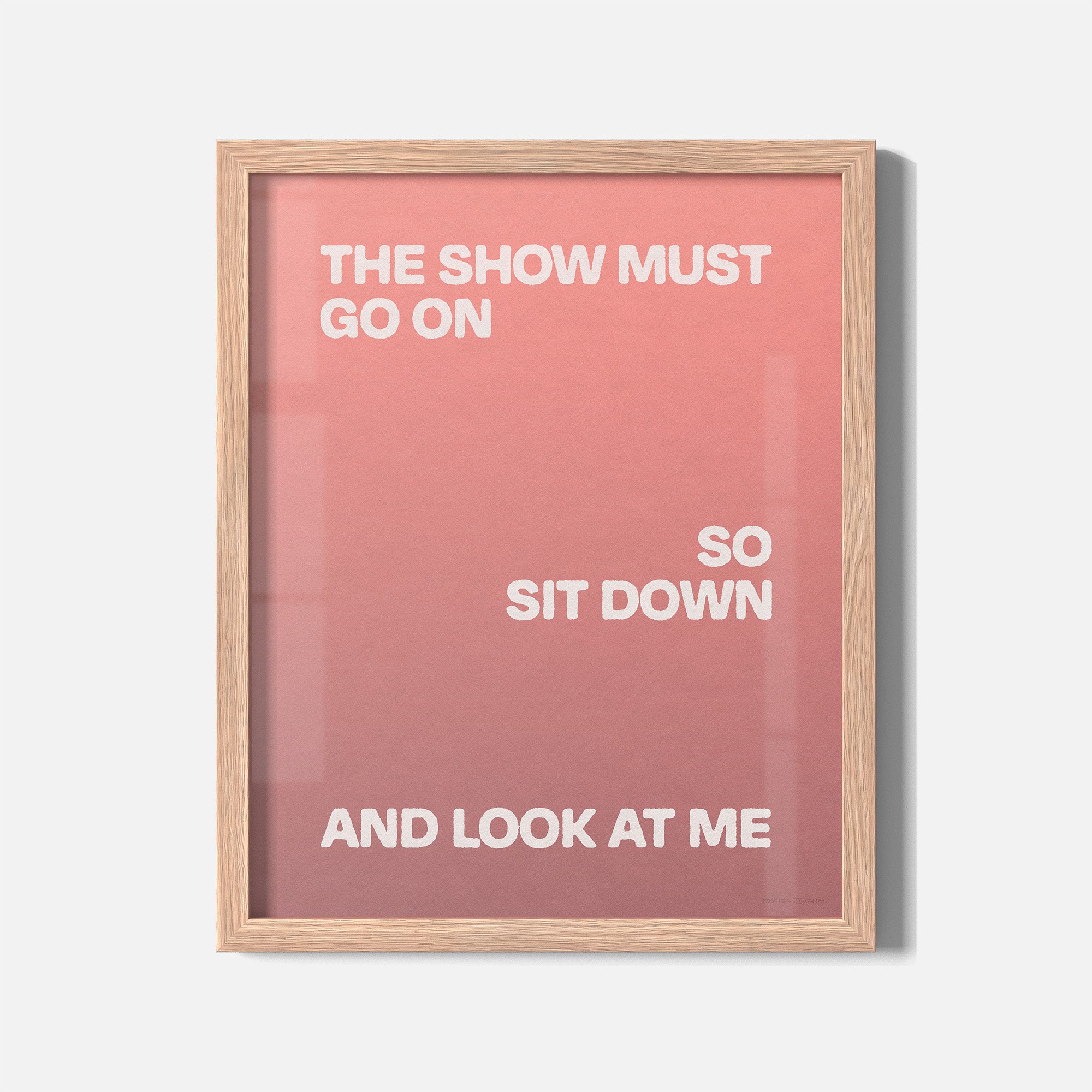 SHOW PRINT