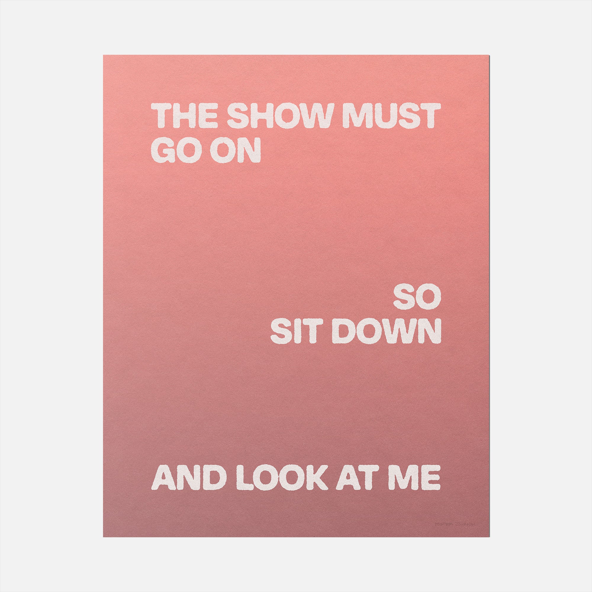 SHOW PRINT