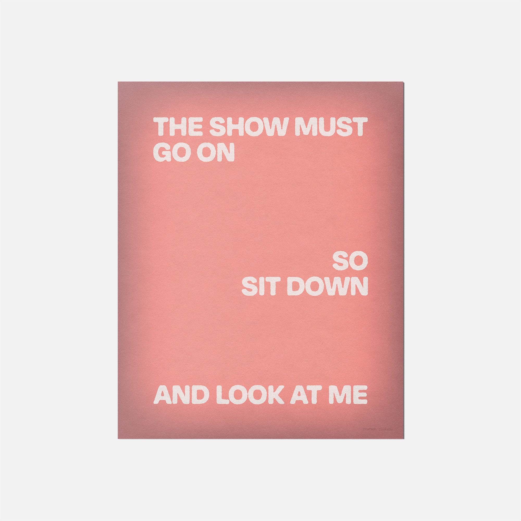 SHOW PRINT