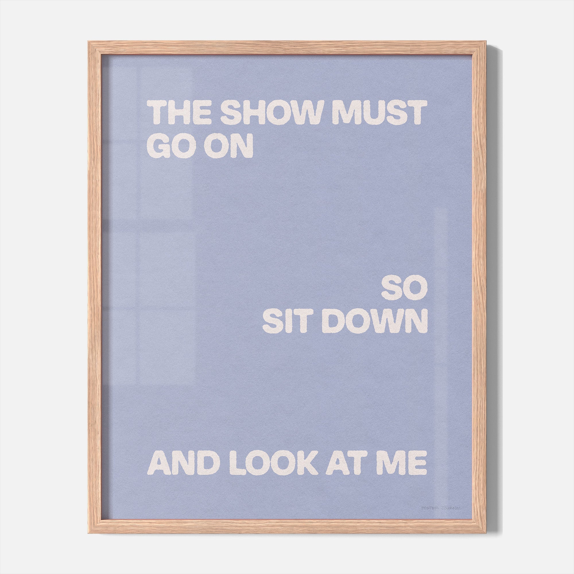 SHOW PRINT