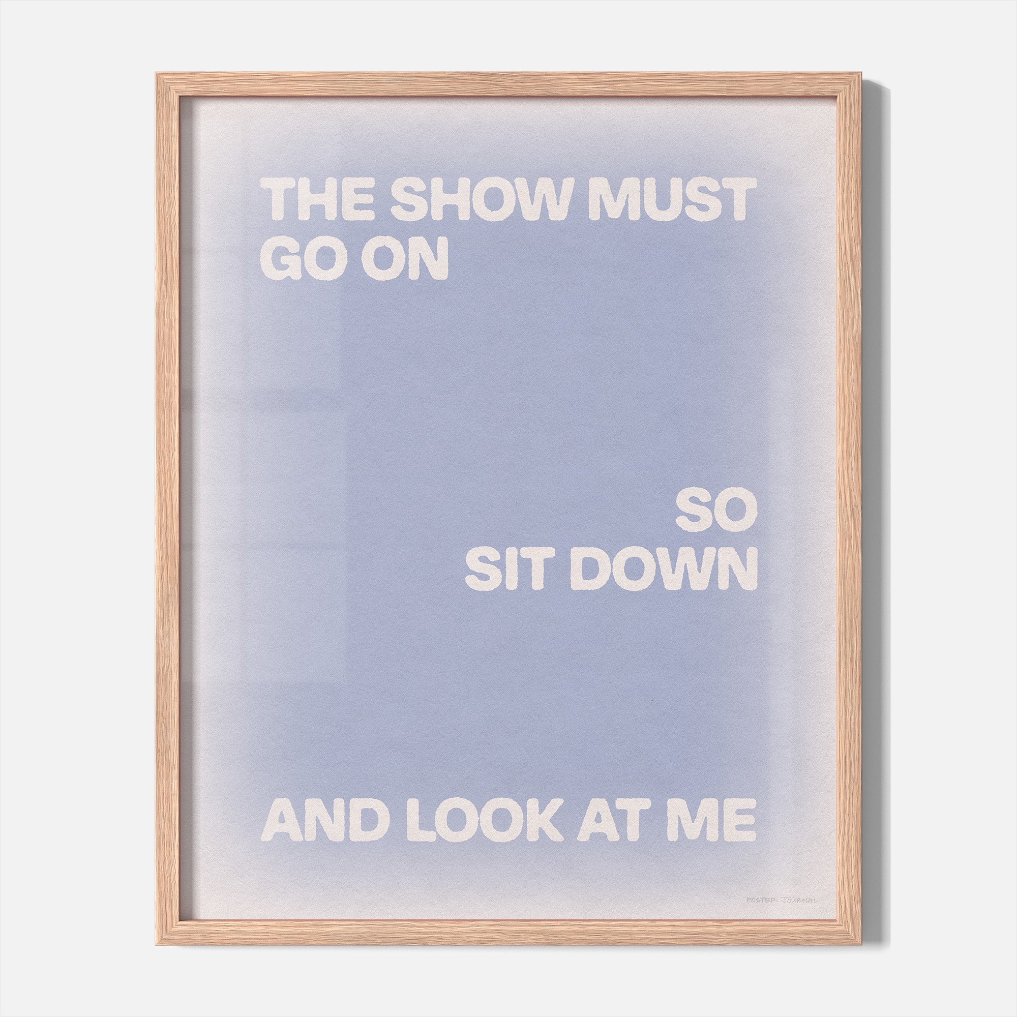SHOW PRINT