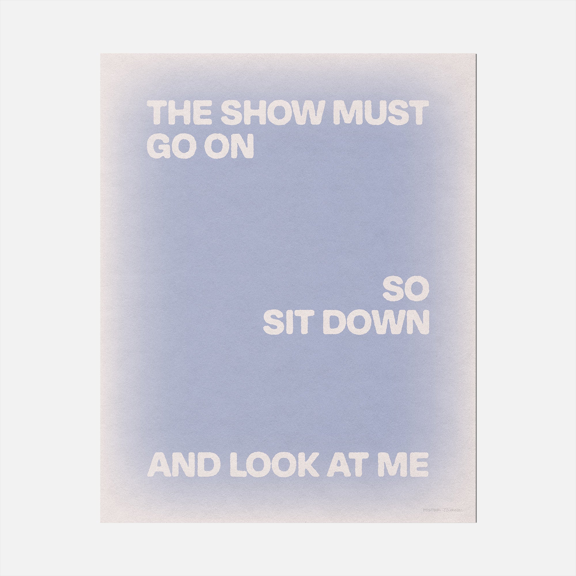 SHOW PRINT