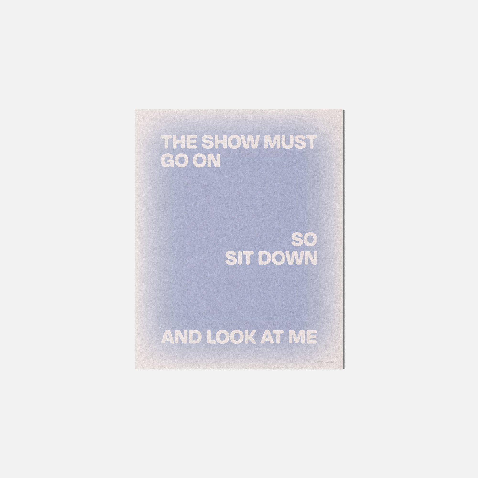 SHOW PRINT