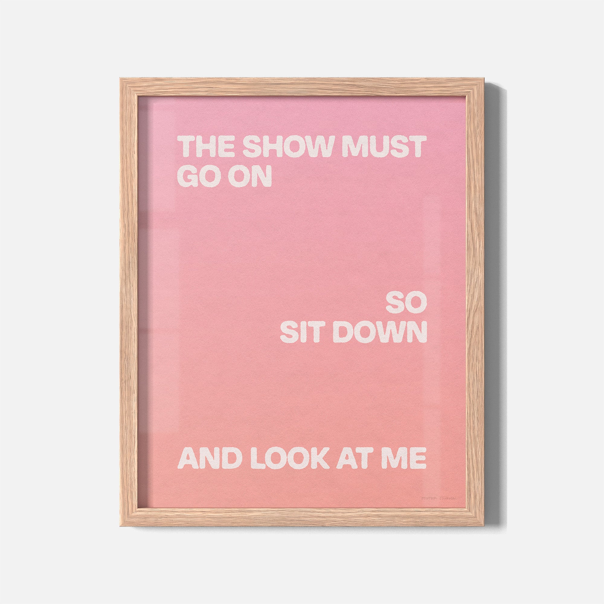 SHOW PRINT