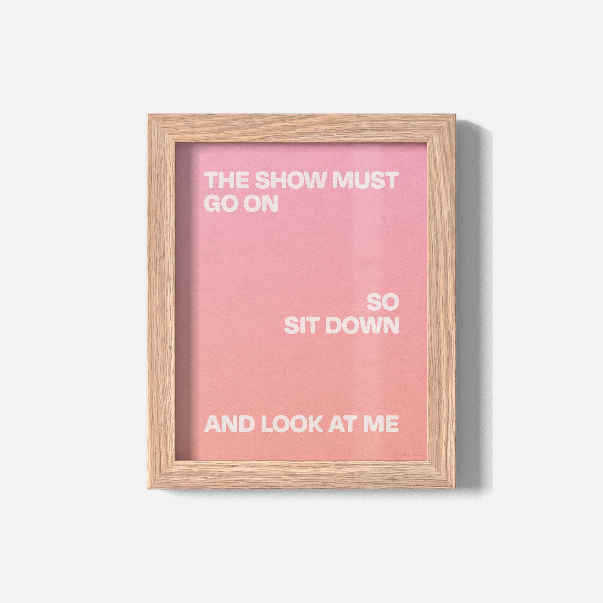 SHOW PRINT