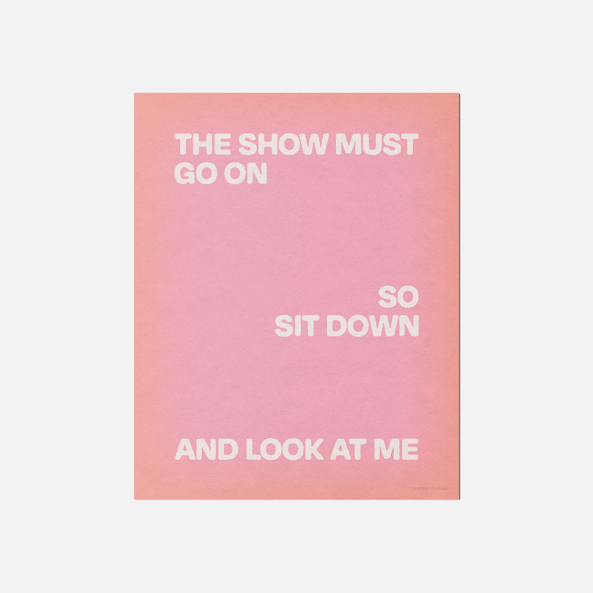 SHOW PRINT