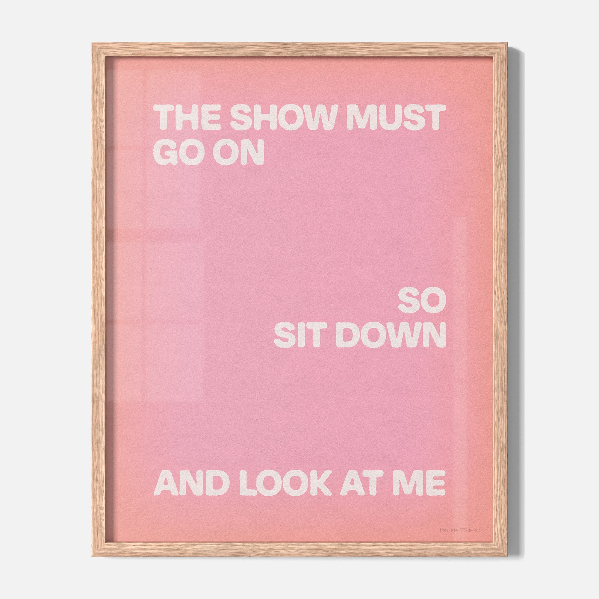 SHOW PRINT