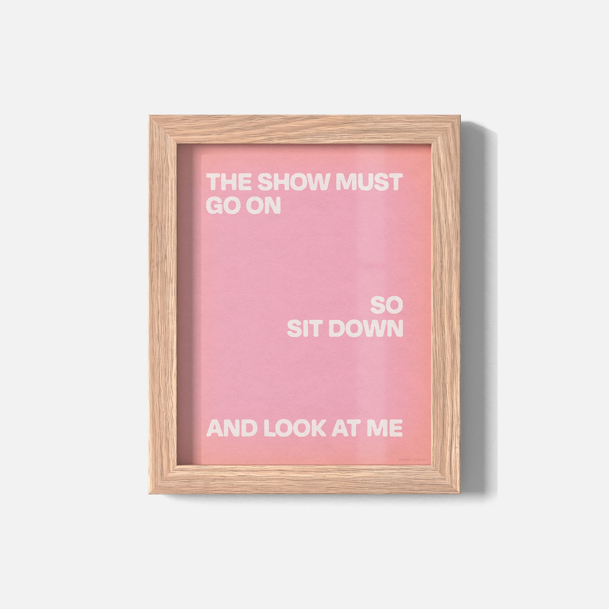SHOW PRINT