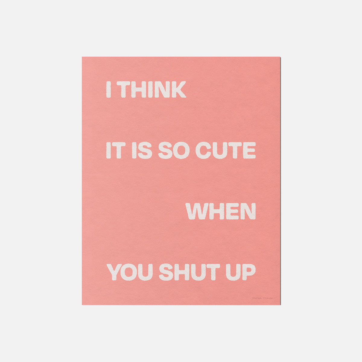 SHUT PRINT