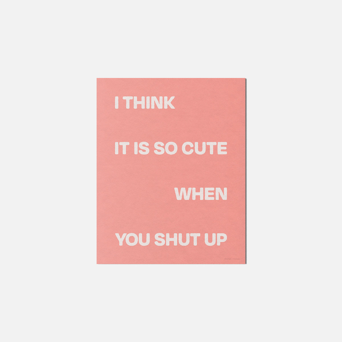 SHUT PRINT