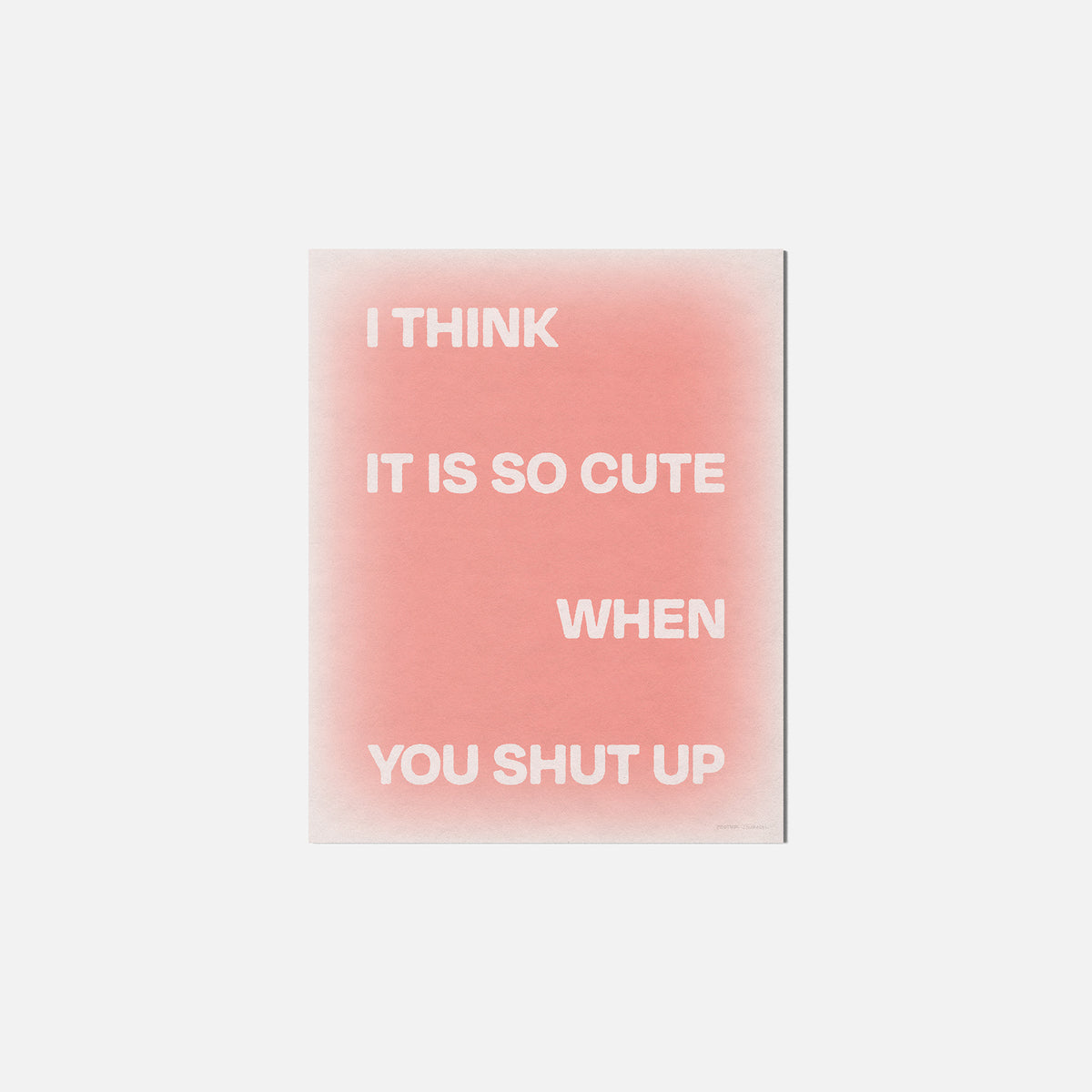 SHUT PRINT