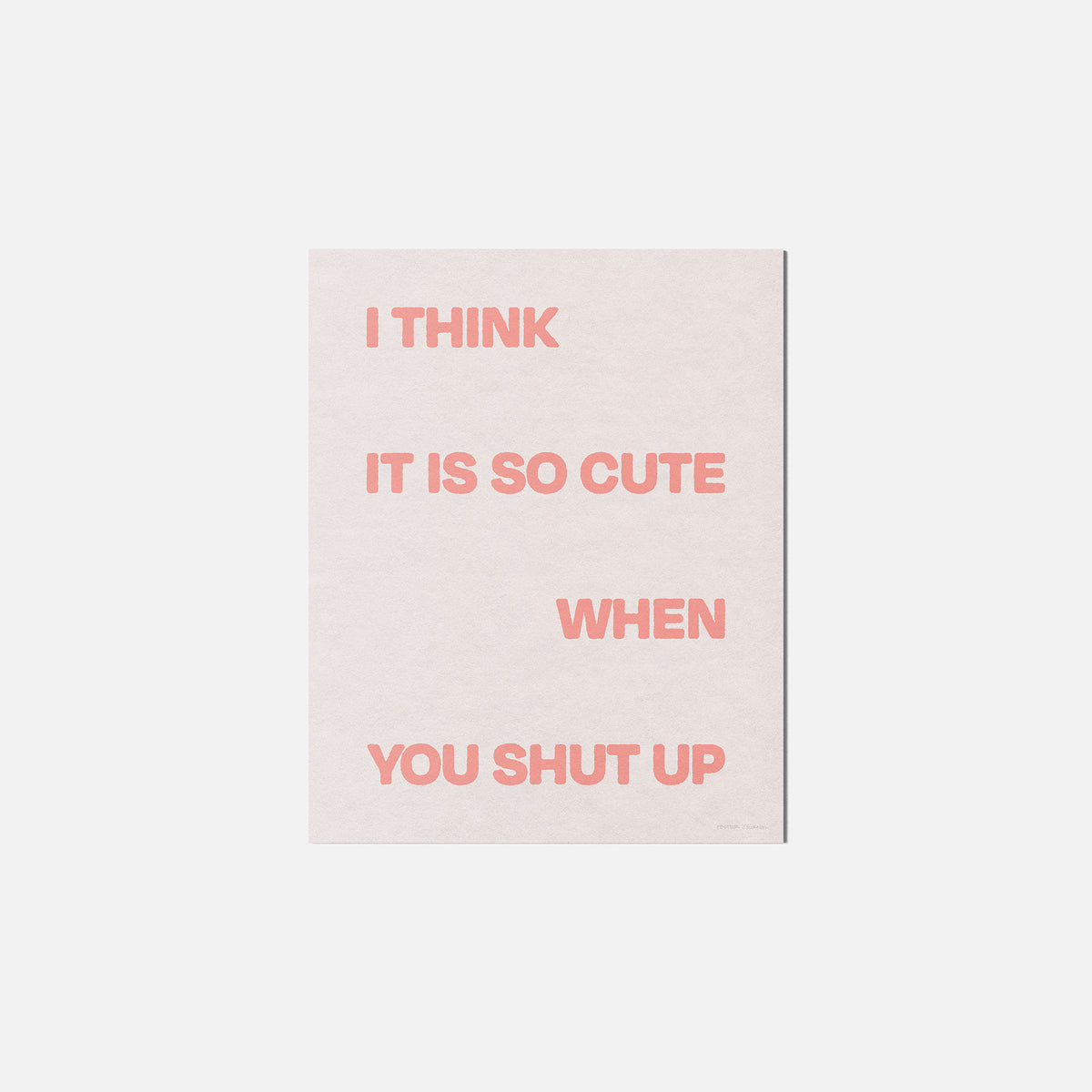 SHUT PRINT