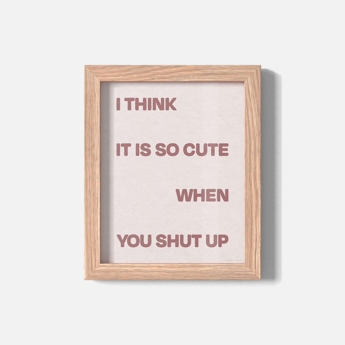 SHUT PRINT