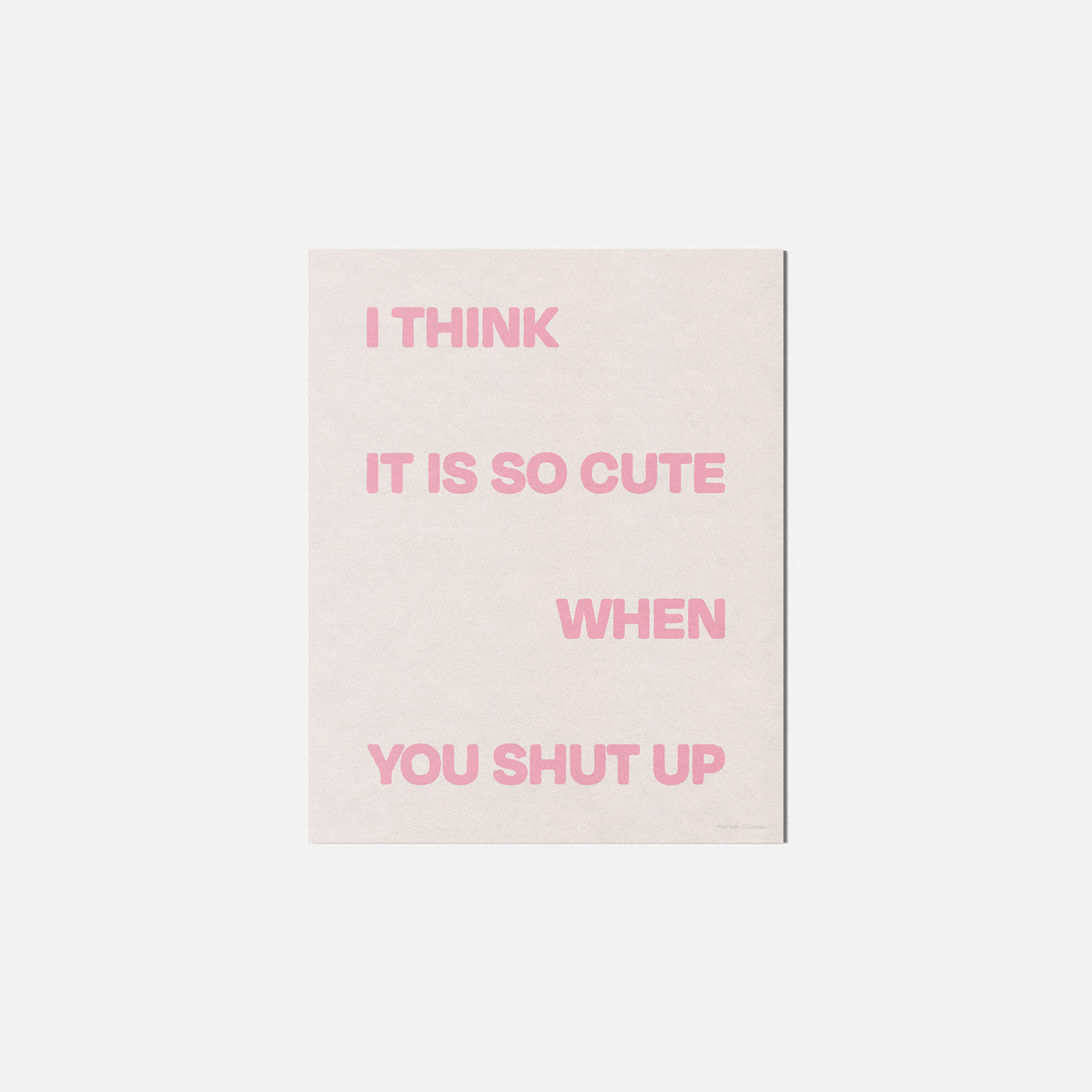 SHUT PRINT